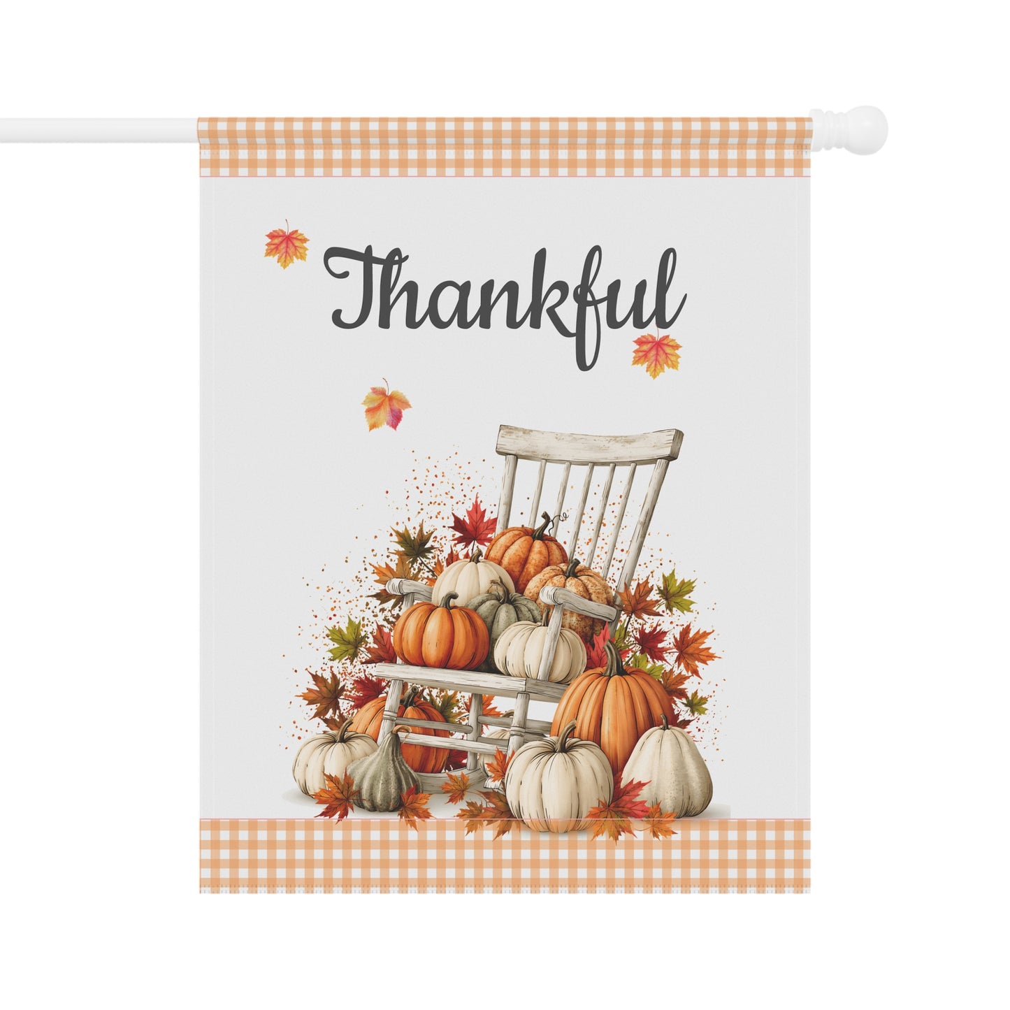 Rustic Fall Garden Flag