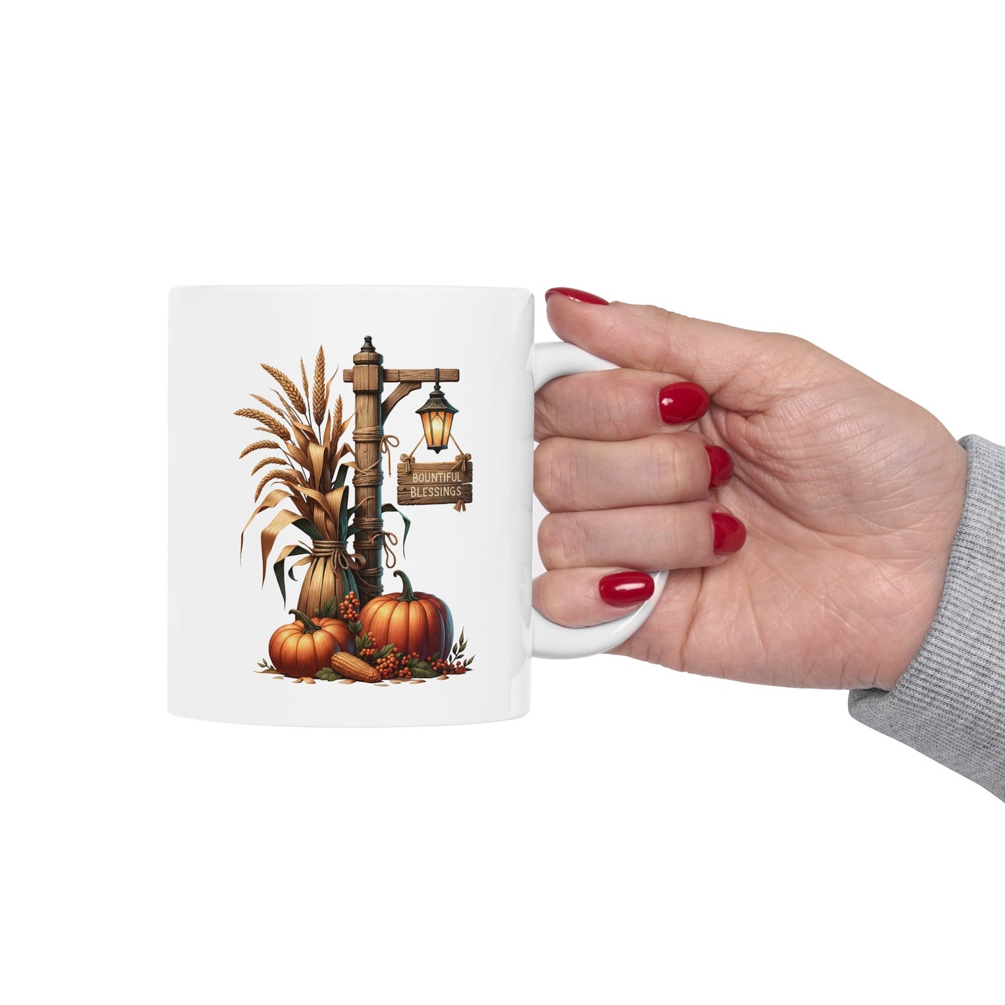 Bountiful Blessings Autumn Harvest Coffee Mug