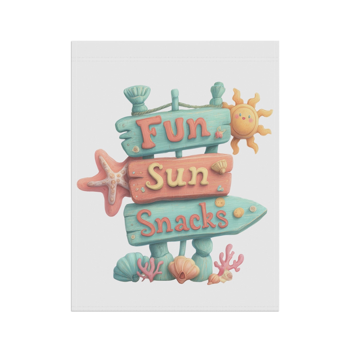 Summer Fun Garden Flag