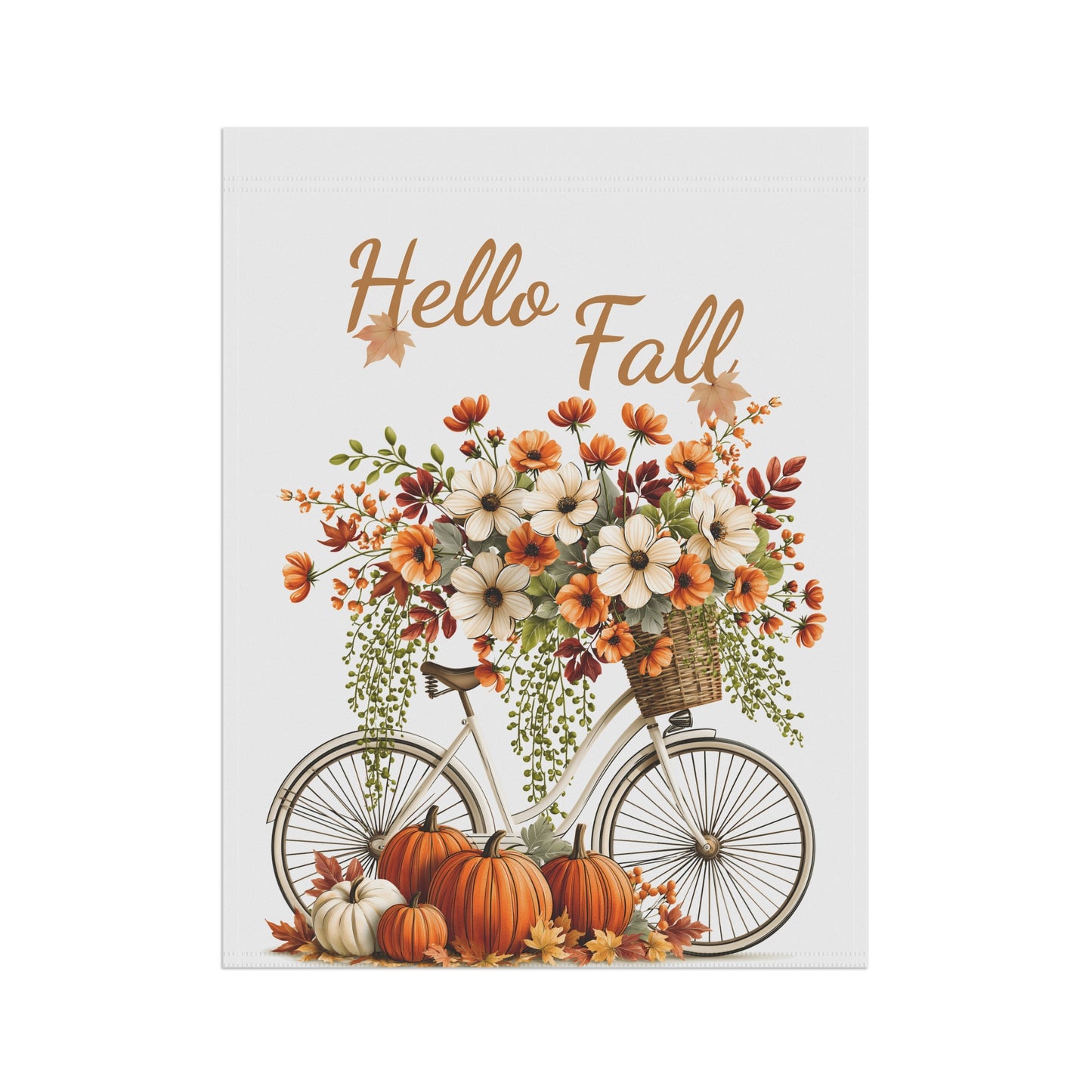 Autumn Floral Garden Flag
