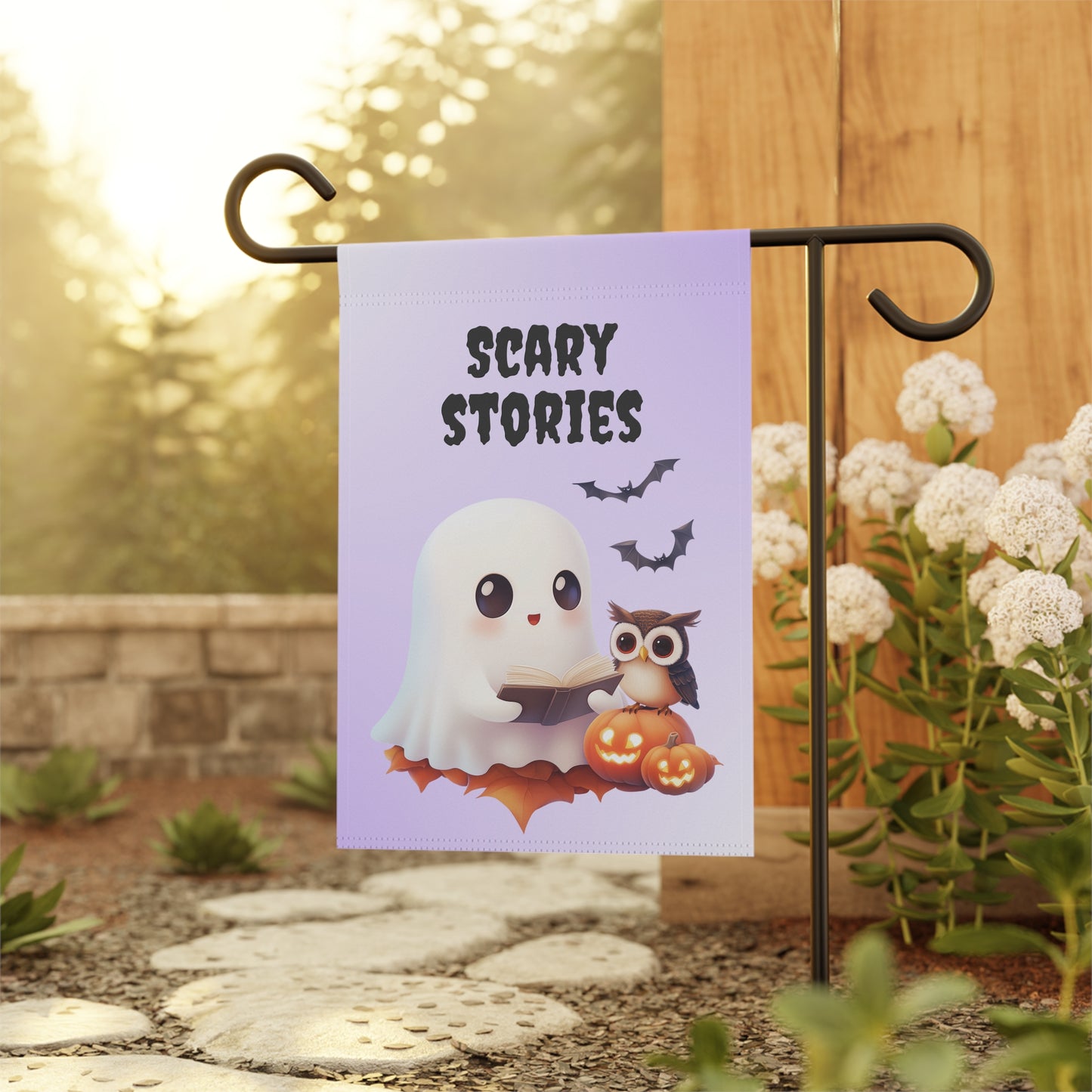 Scary Stories Garden Flag