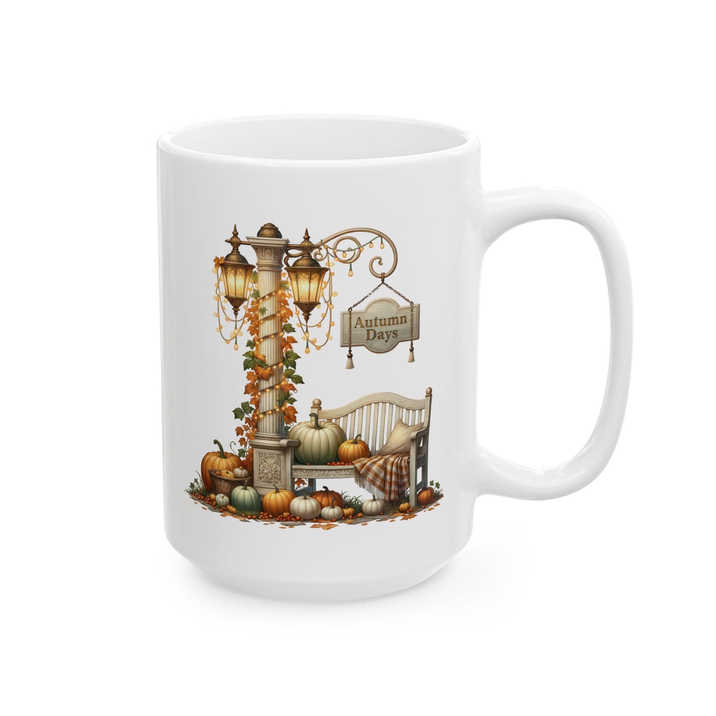 Autumn Days Cozy Coffee Mug