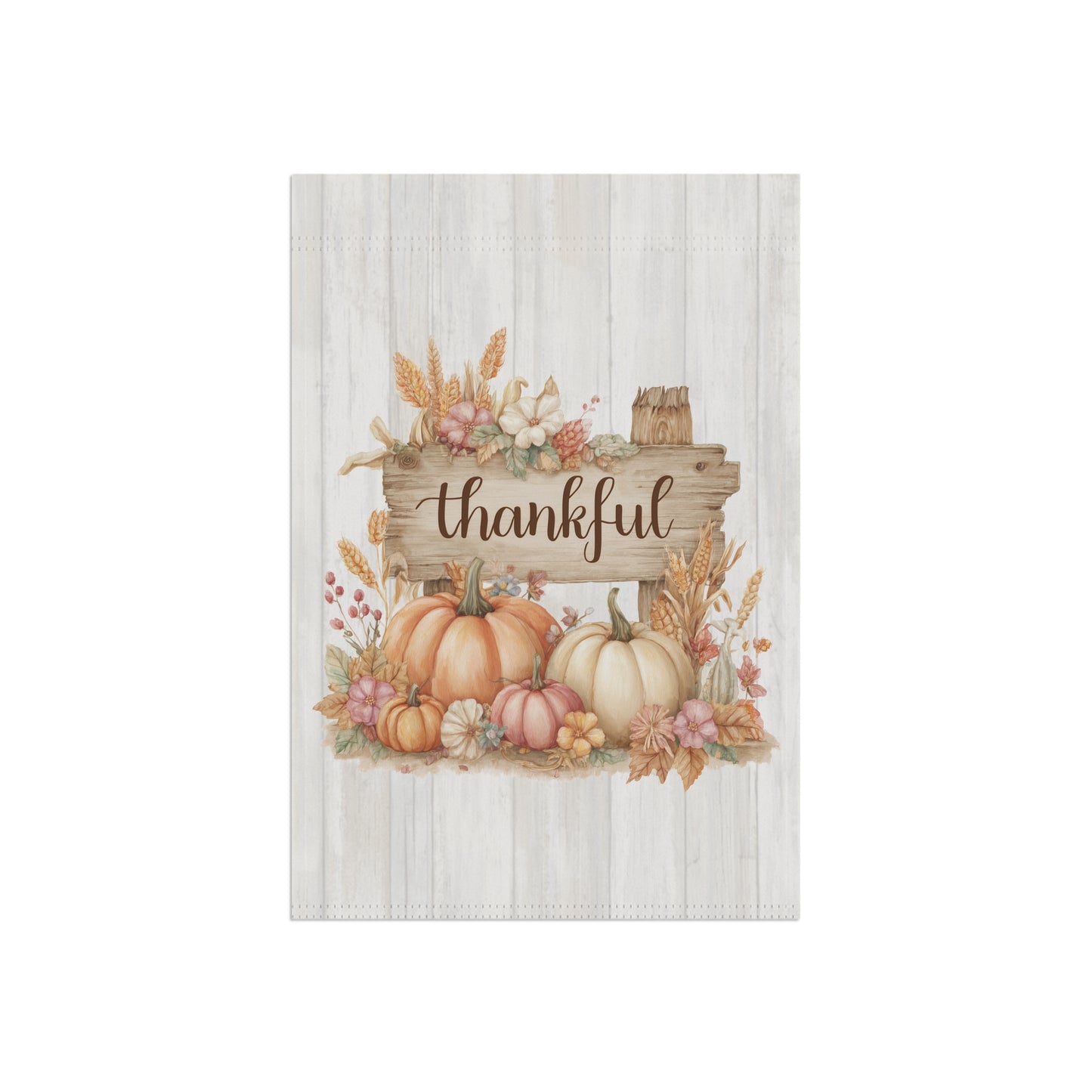 Thankful Harvest Garden Flag