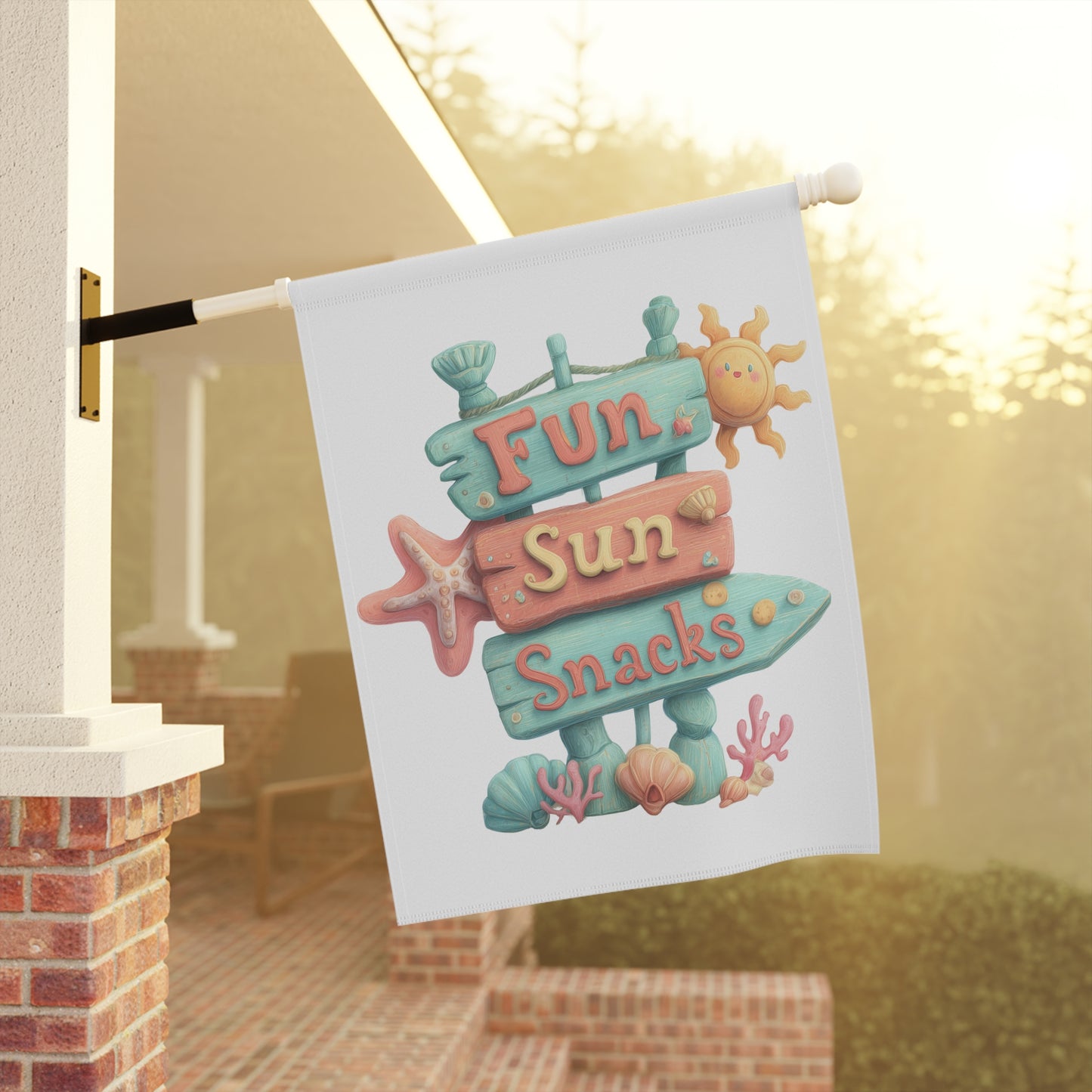 Summer Fun Garden Flag