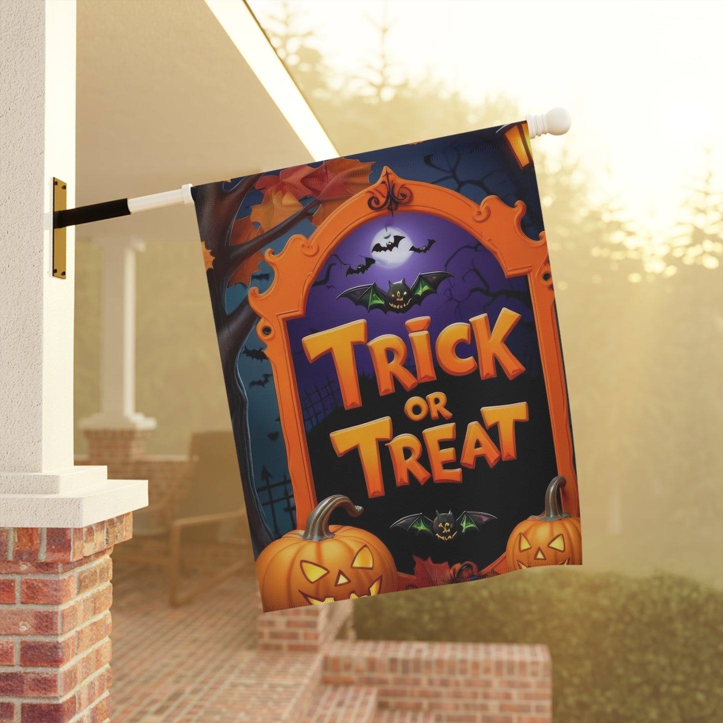 Trick or Treat Halloween Garden Flag/House Banner