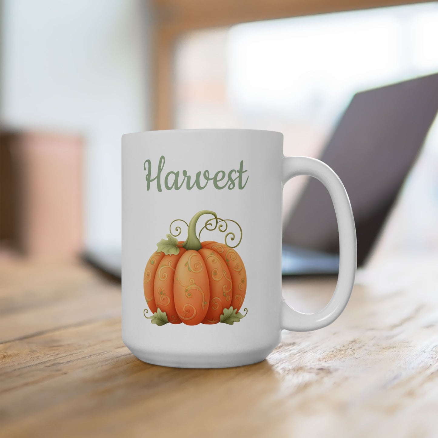 Harvest Pumpkin Ceramic Mug