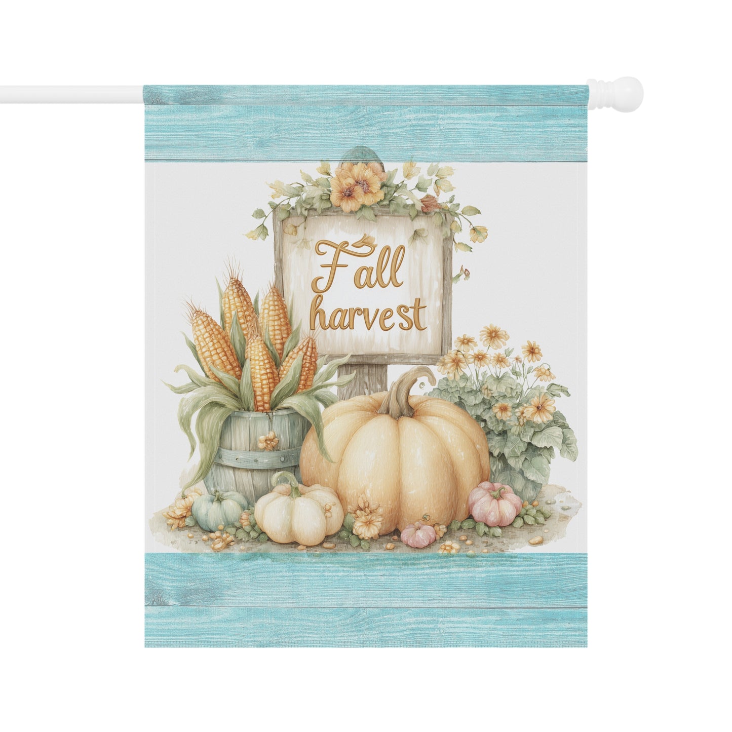 Fall Harvest Garden Flag