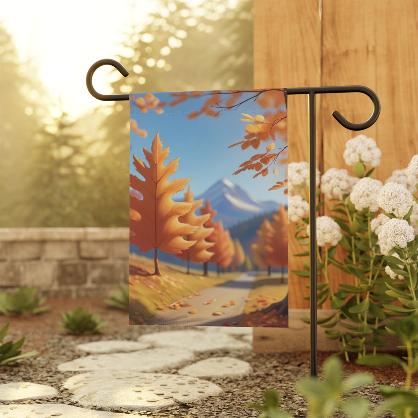 Autumn Garden Flag