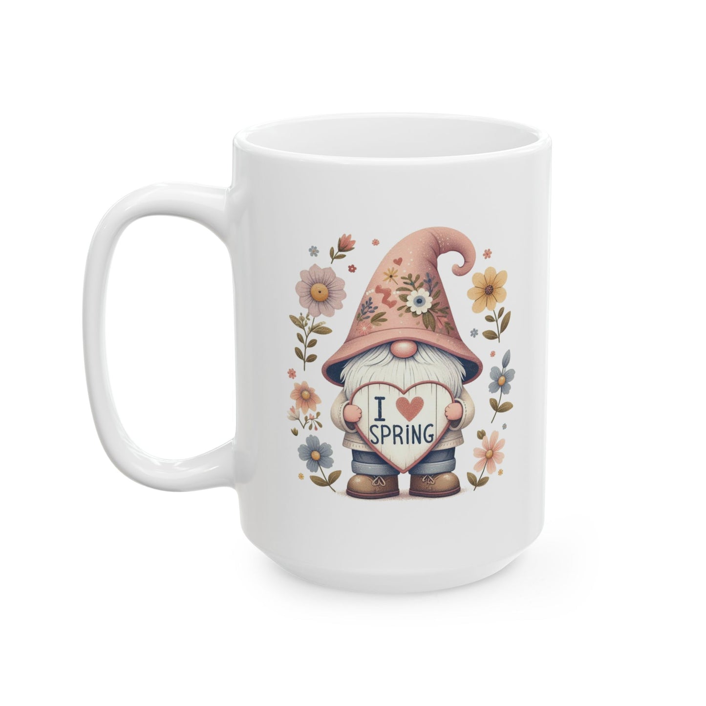 Charming Spring Gnome Mug