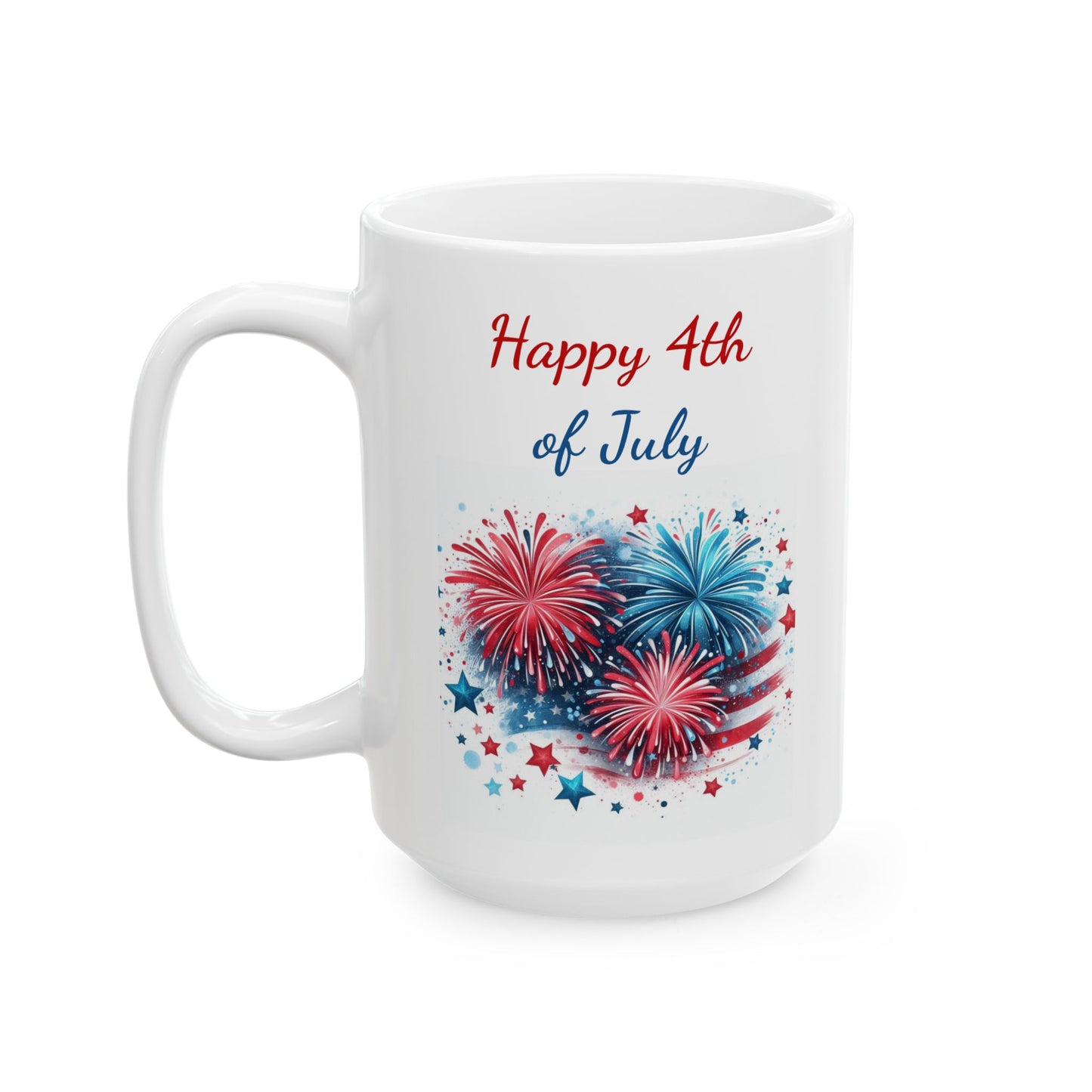 Happy 4th of July Patriotic Coffee Mug