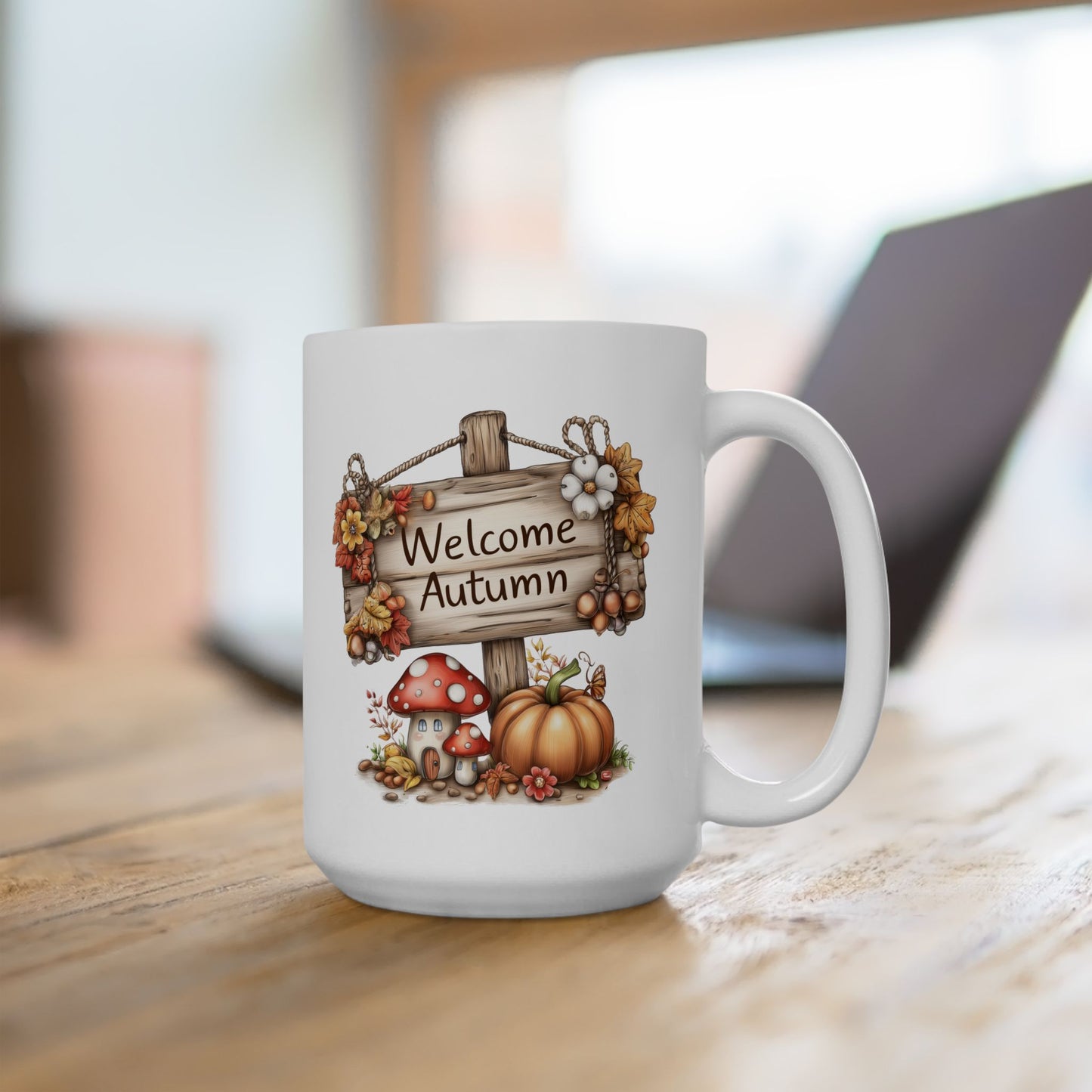 Welcome Autumn Coffee Mug