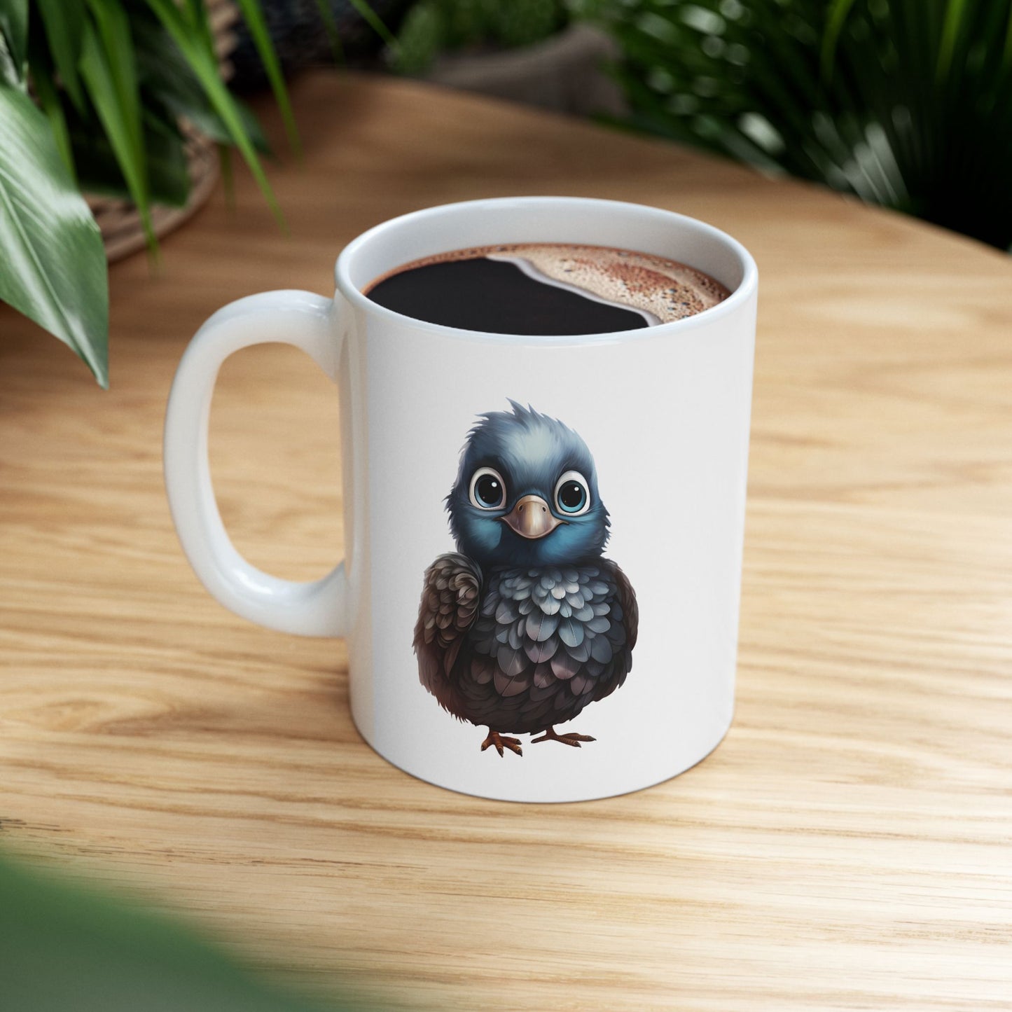 Cute Baby Pigeon Coffee Mug
