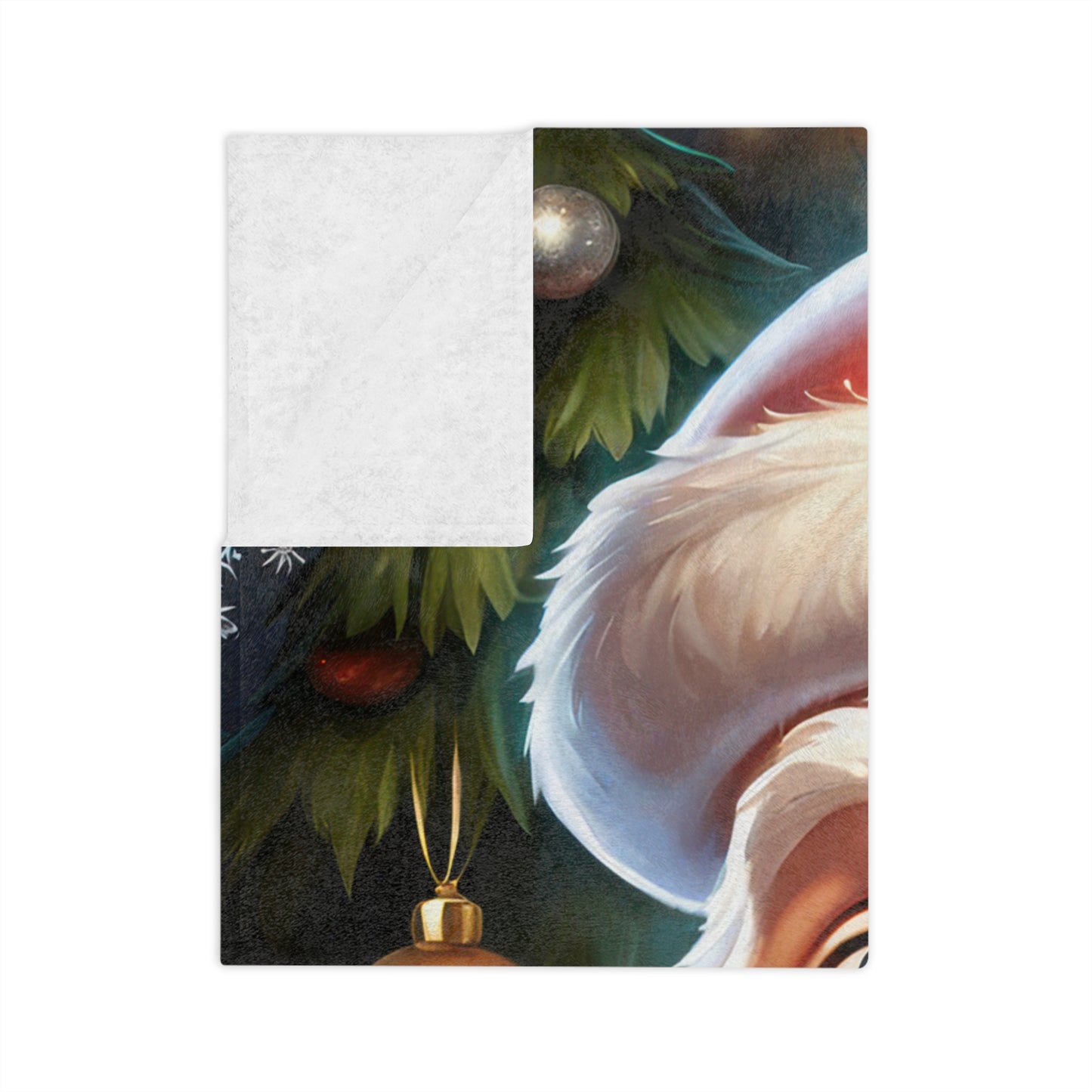 Jolly Christmas Throw for Holiday Cheer