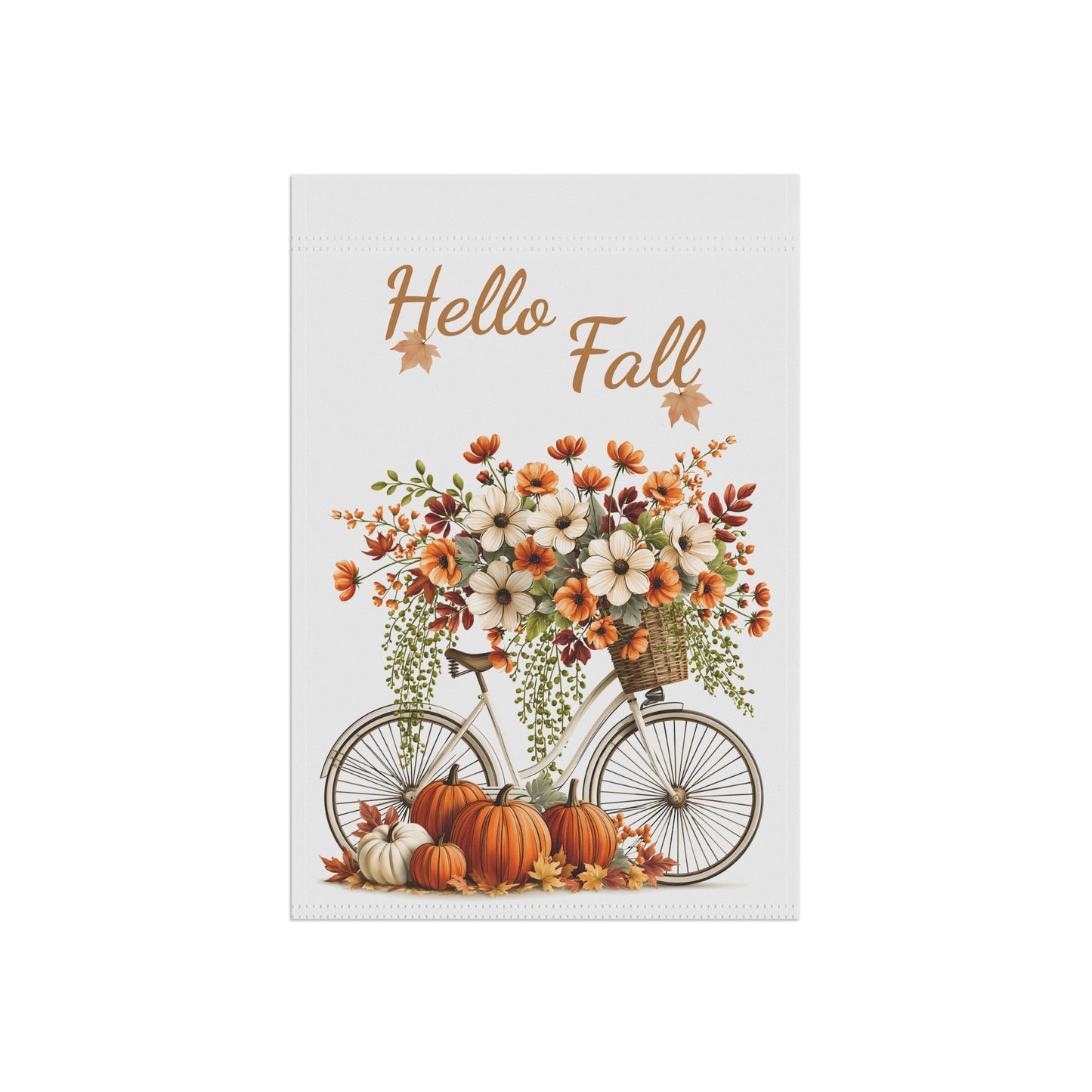 Autumn Floral Garden Flag