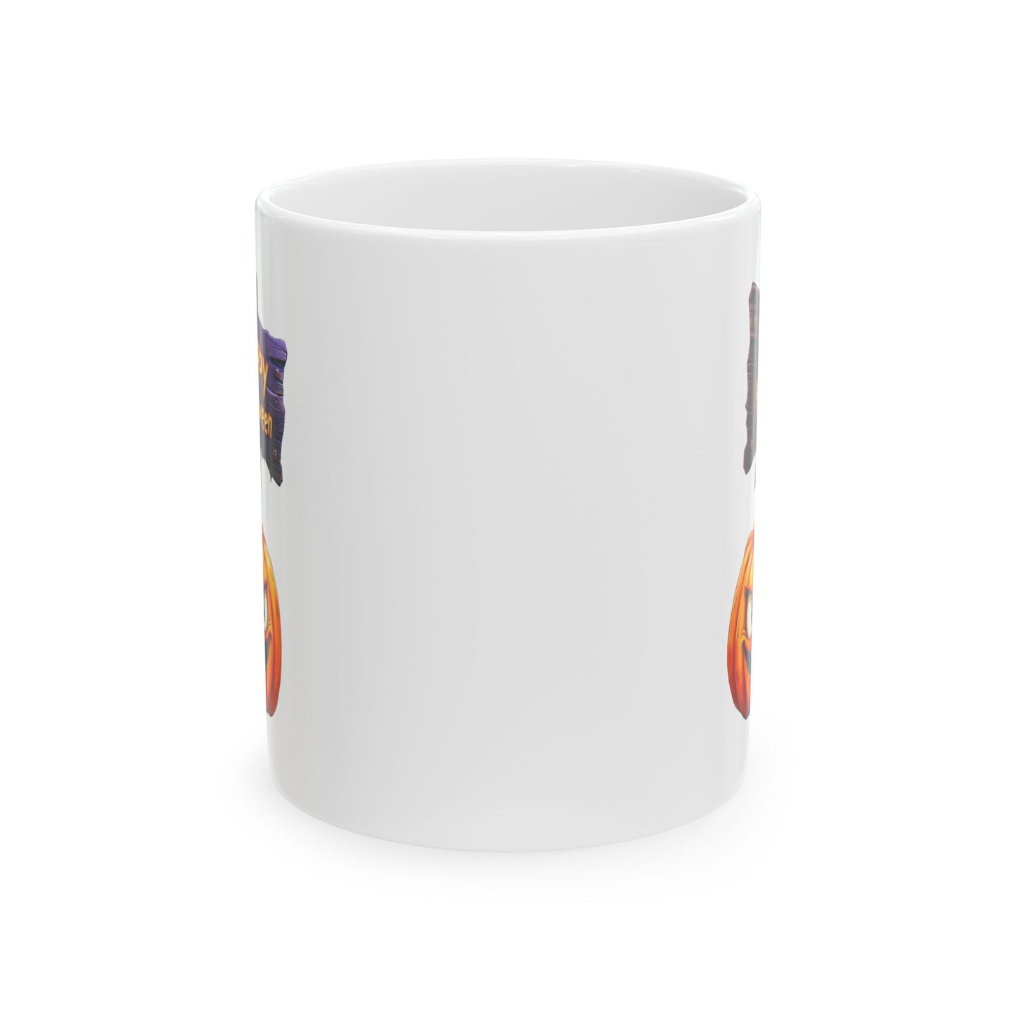 Spooky "Happy Halloween" Coffee Cup