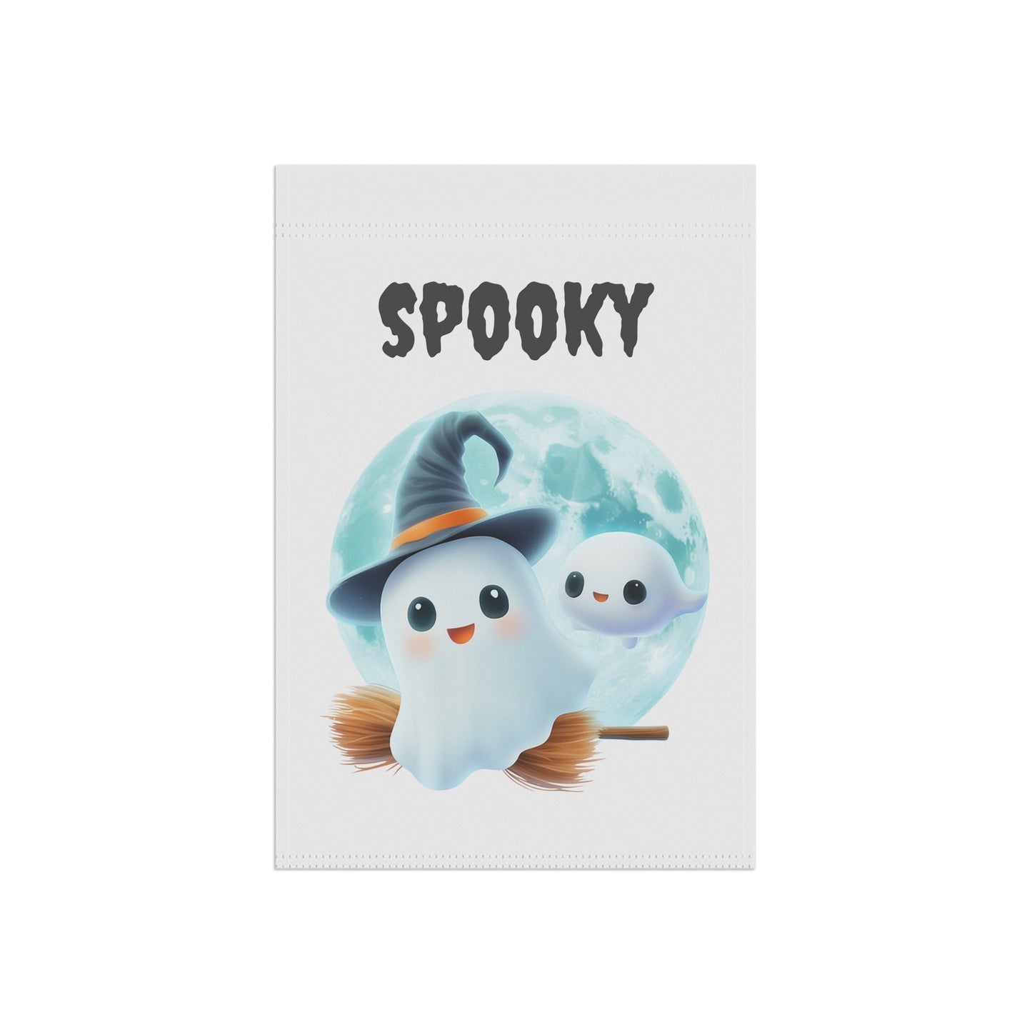 Cute Spooky Ghosts Halloween Garden Flag