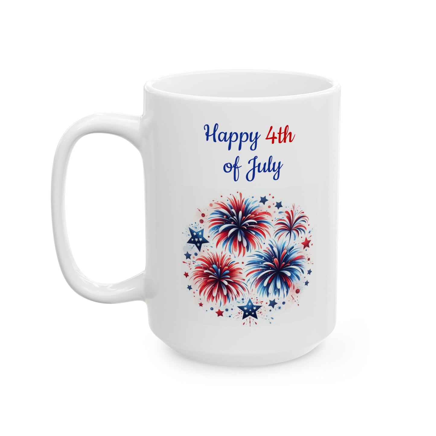 Happy 4th of July Patriotic Coffee Mug