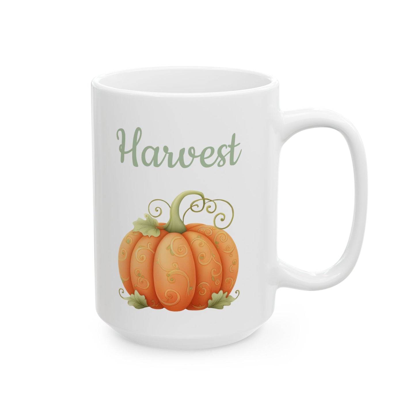 Harvest Pumpkin Ceramic Mug