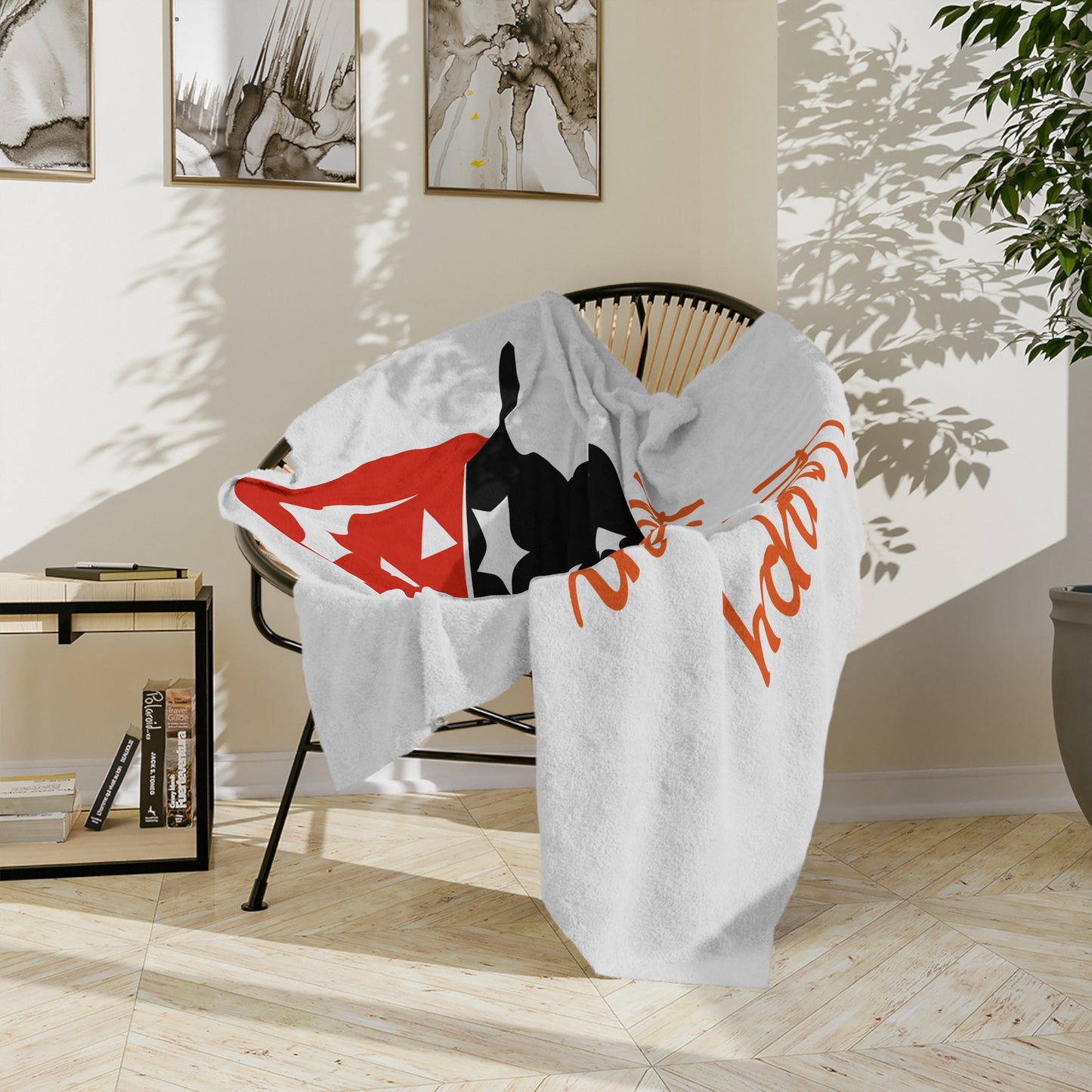 Jack-O-Lantern Velveteen Blanket