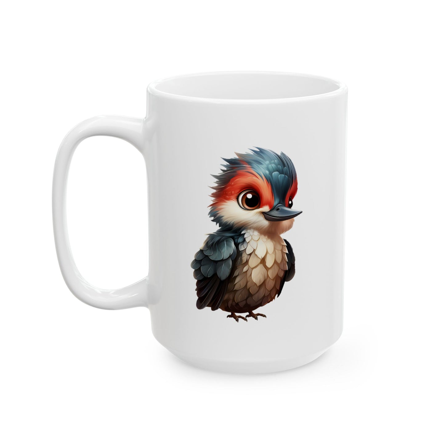 Funny Baby Woodpecker Coffee Mug