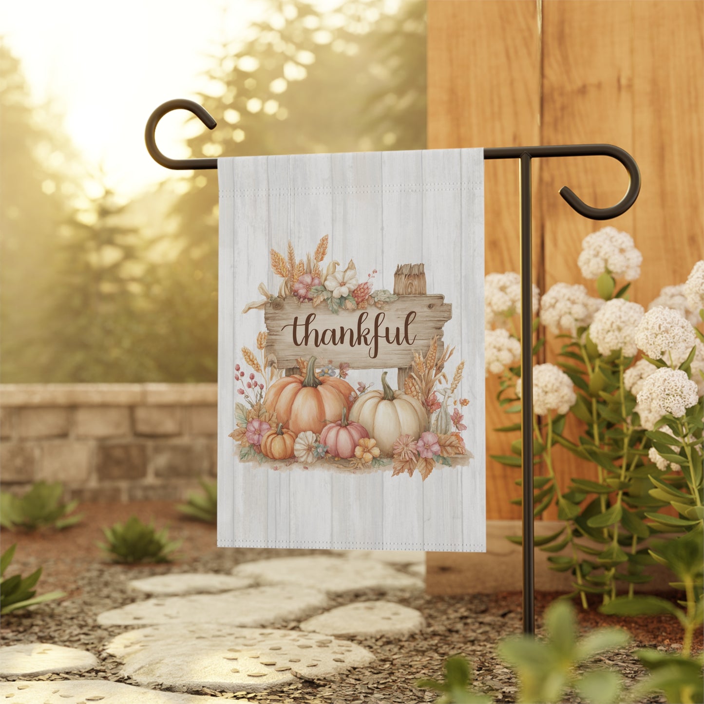Thankful Harvest Garden Flag