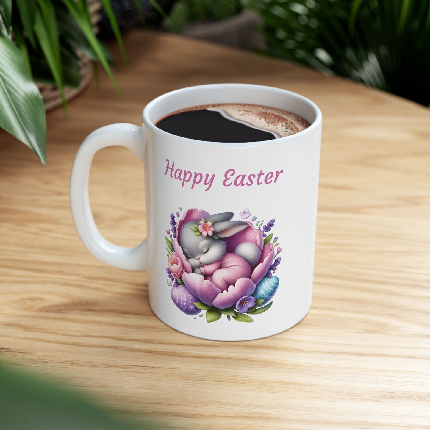 Adorable Baby Bunny Coffee Mug