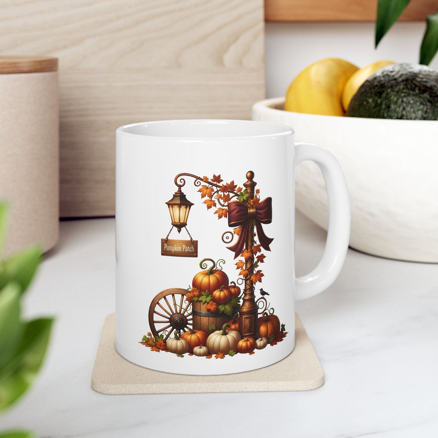Elegant Autumn Coffee Mug