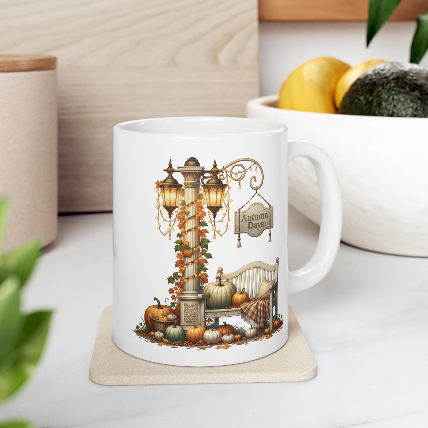 Autumn Days Cozy Coffee Mug