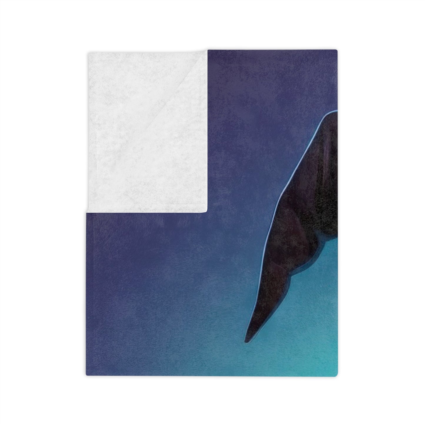 Ominous Jack-o'-Lantern with Witch Hat Halloween Blanket
