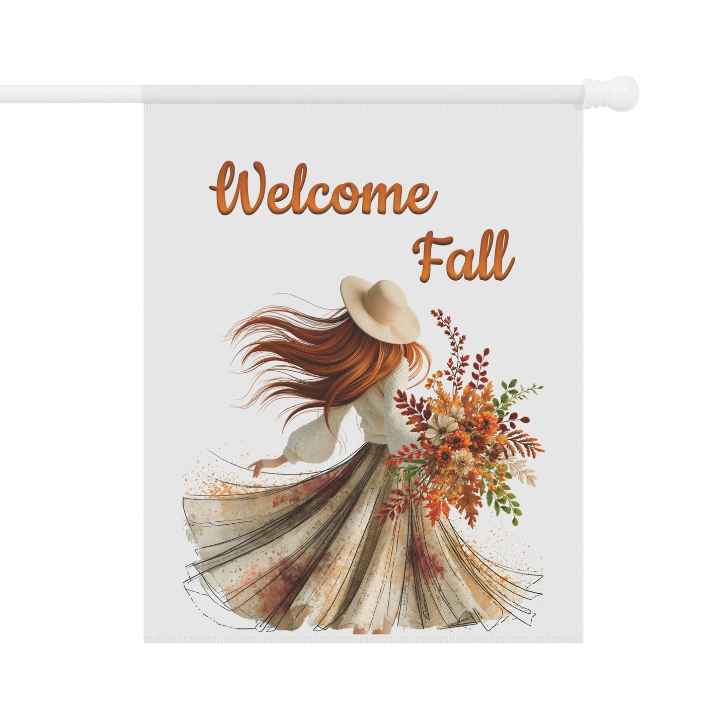 Beautiful Autumn Garden Flag
