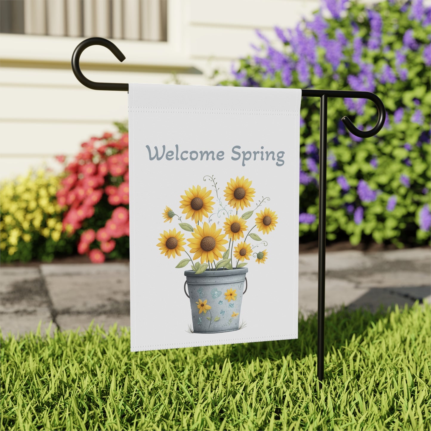 Sunflower Garden Flag
