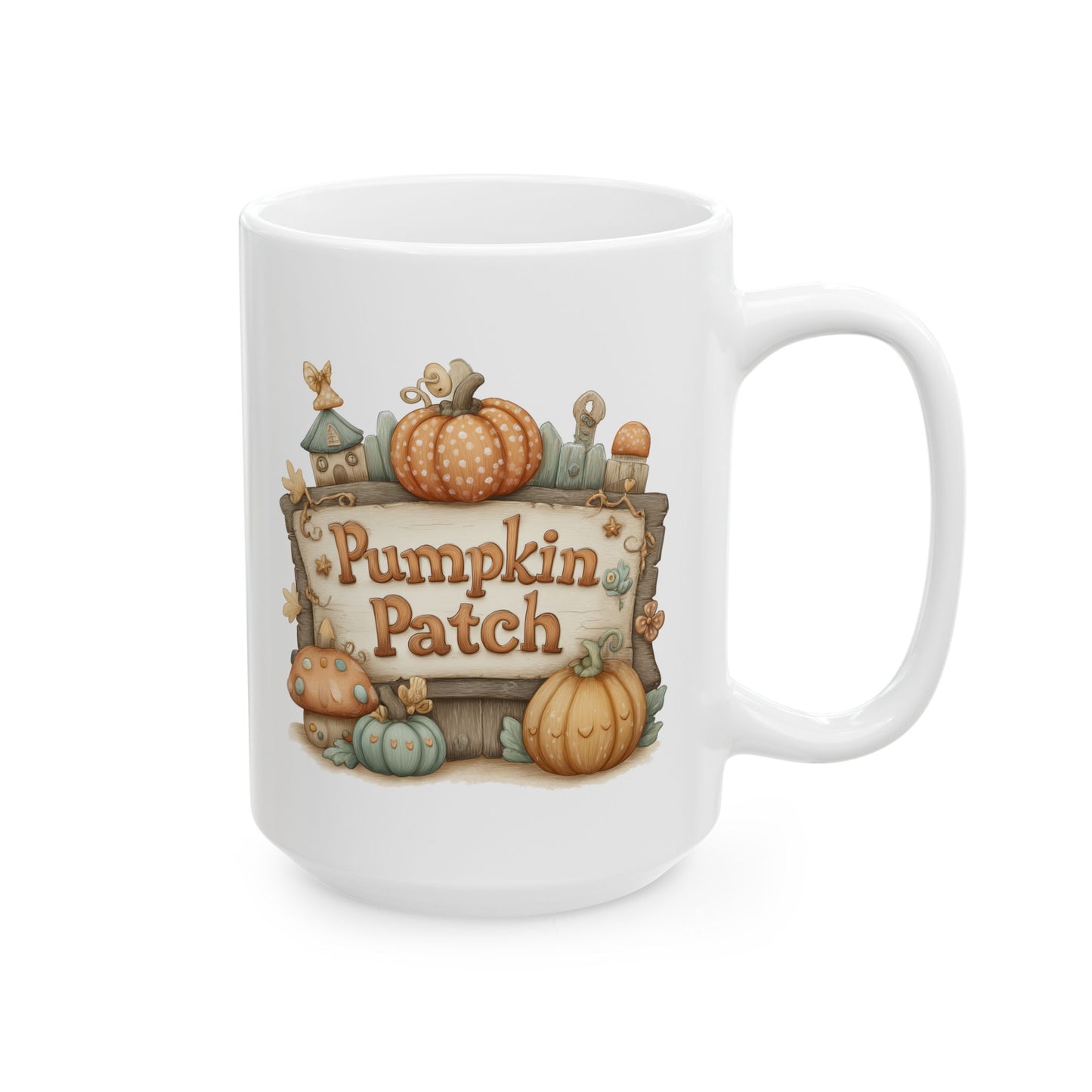Whimsical Ceramic Mug