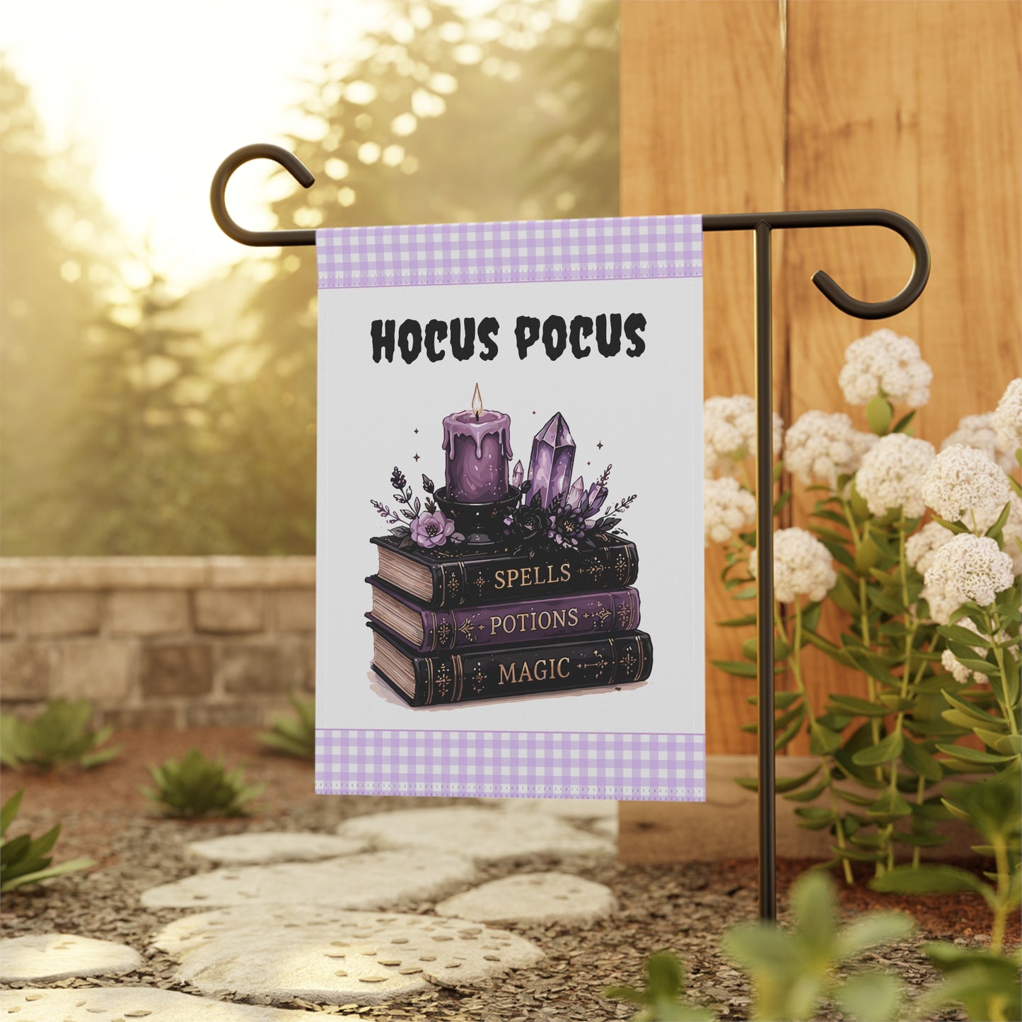 Hocus Pocus Halloween Garden Flag