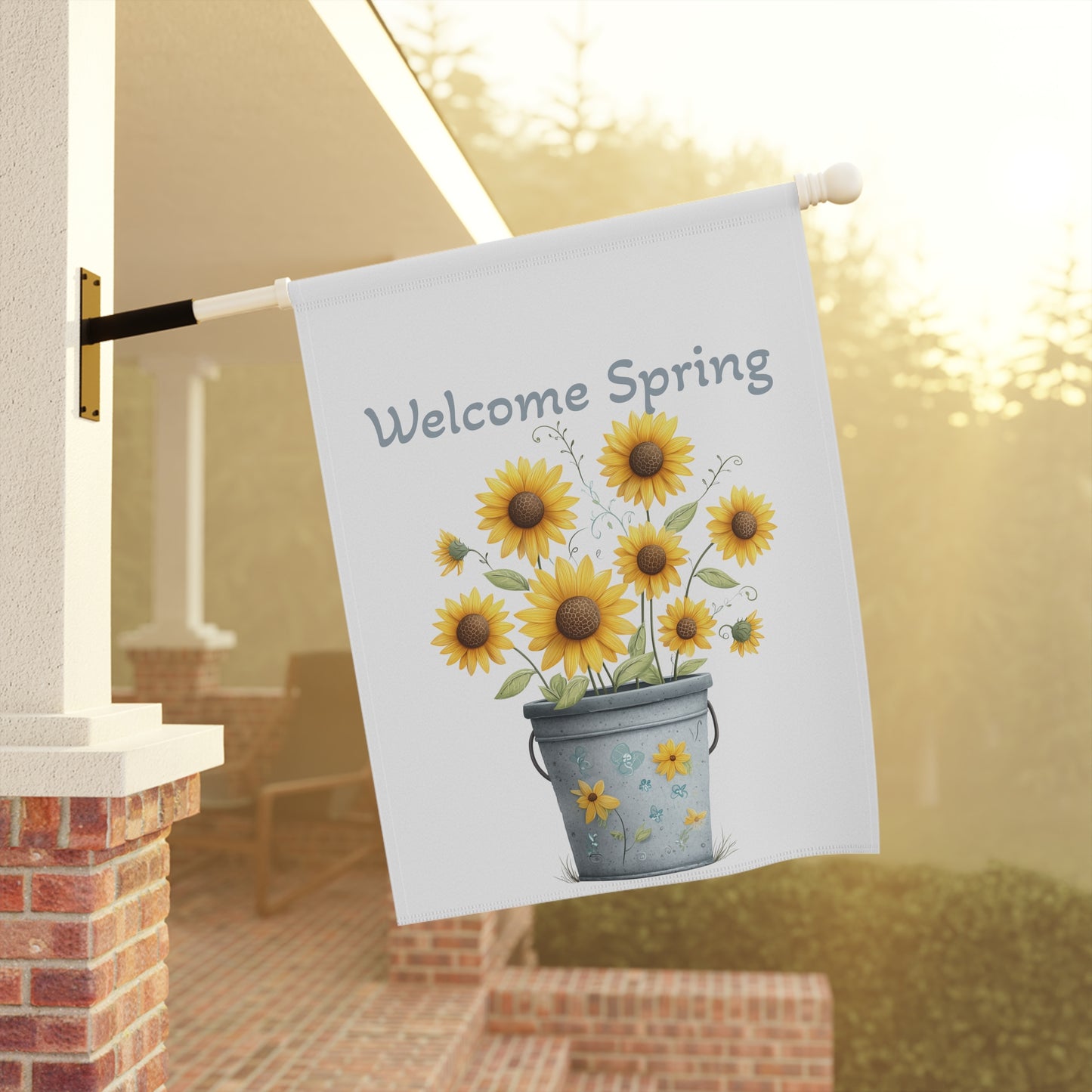 Sunflower Garden Flag