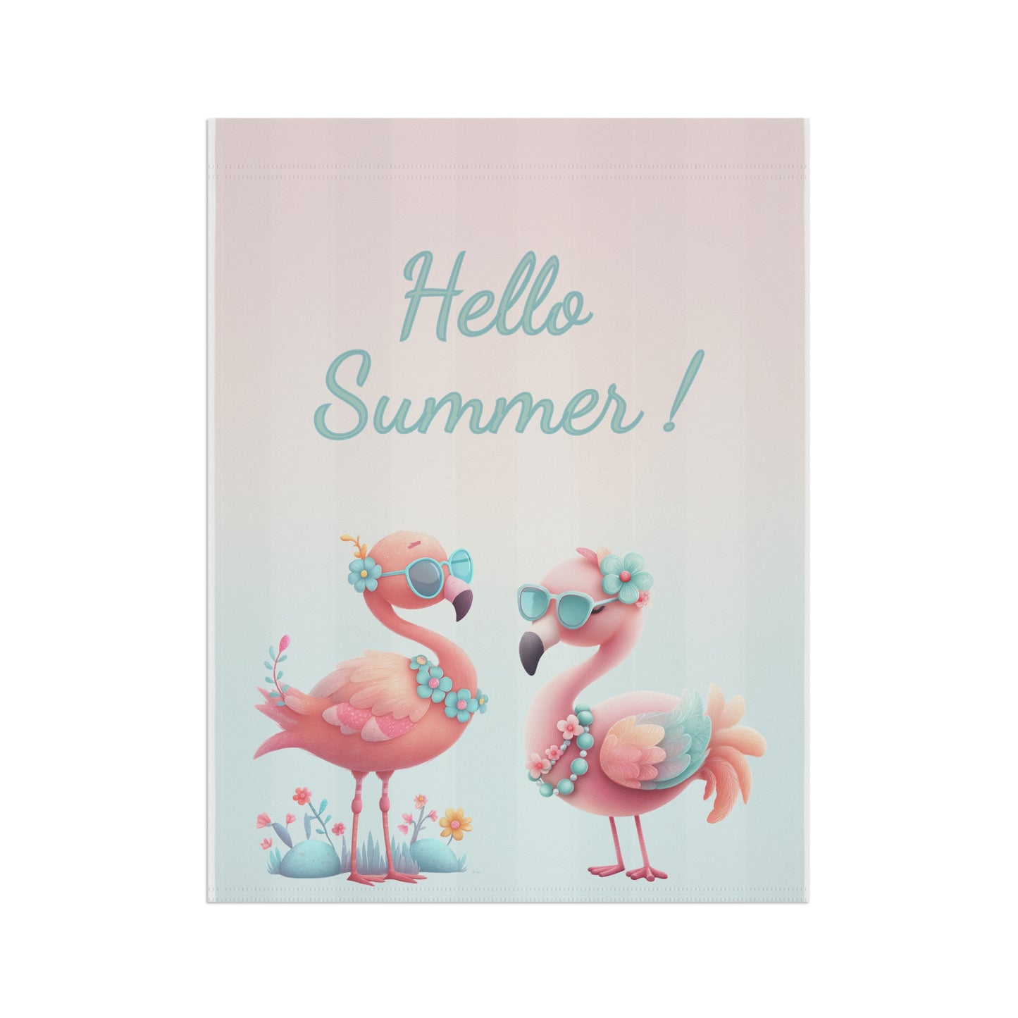 Flamingo Garden Flag