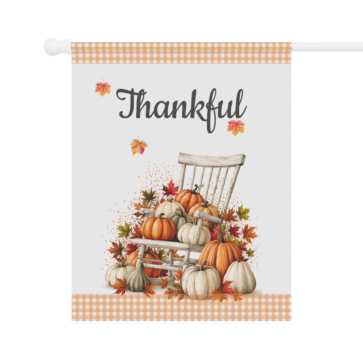 Rustic Fall Garden Flag
