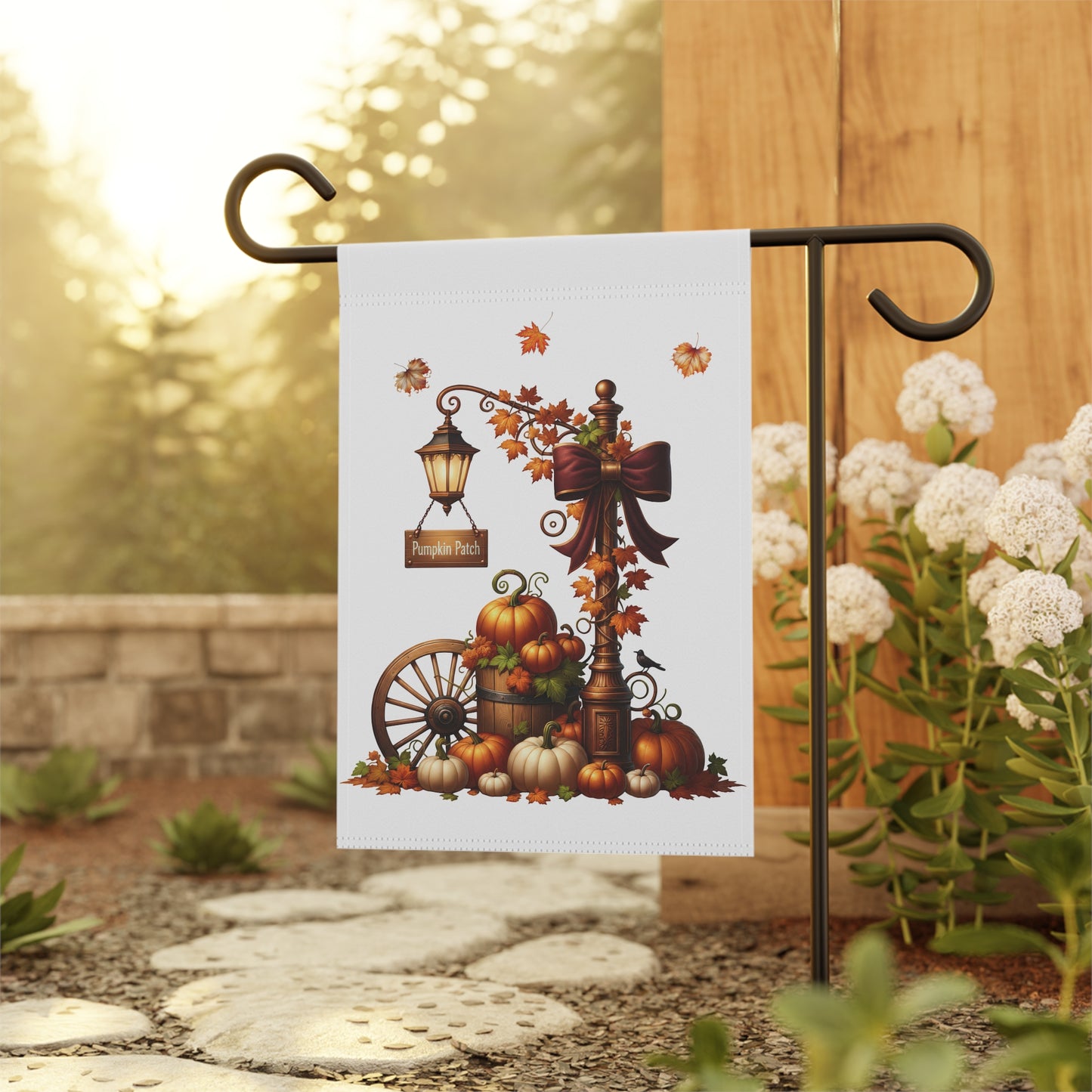 Pumpkin Patch Fall Garden Flag