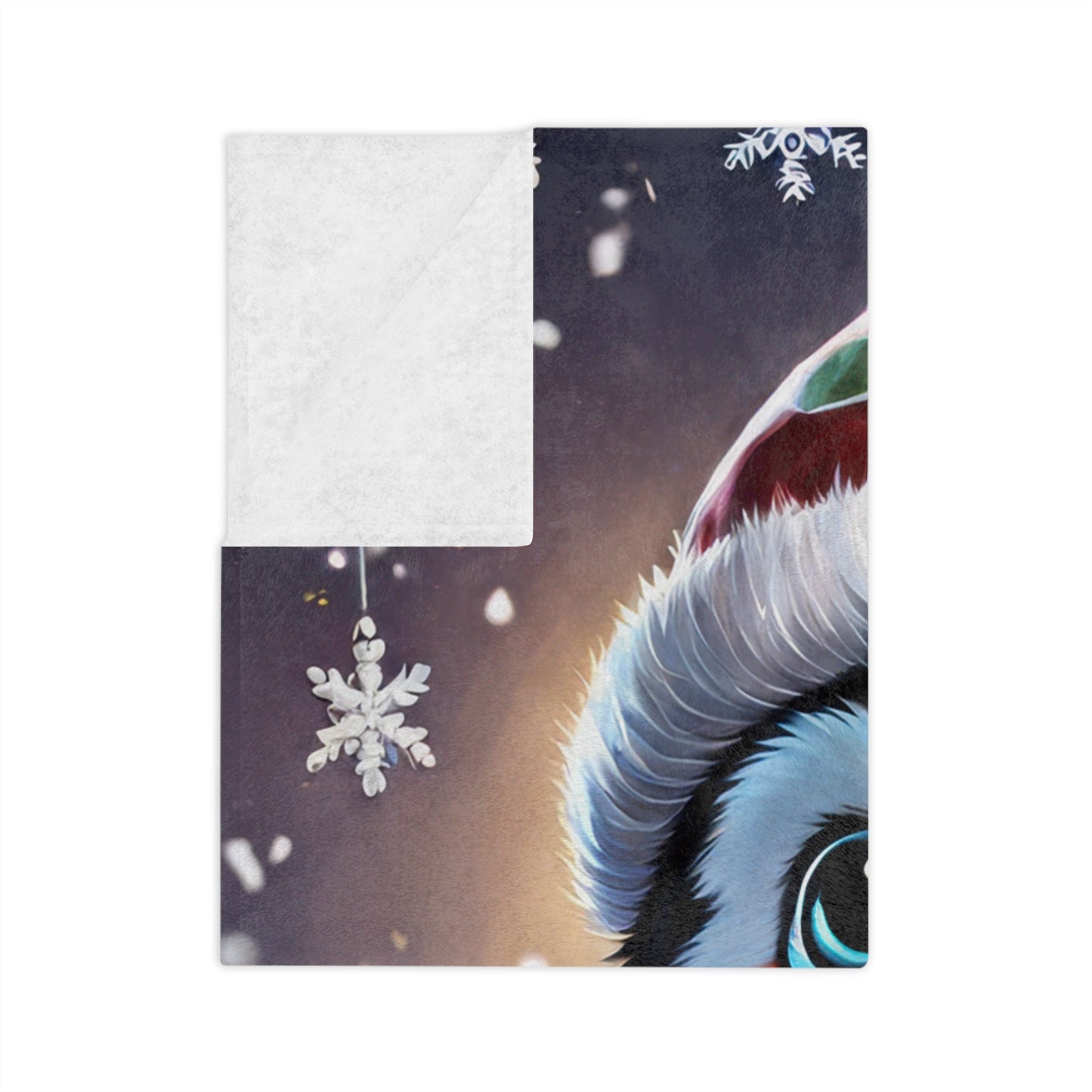 Adorable Penguin Velveteen Plush Blanket