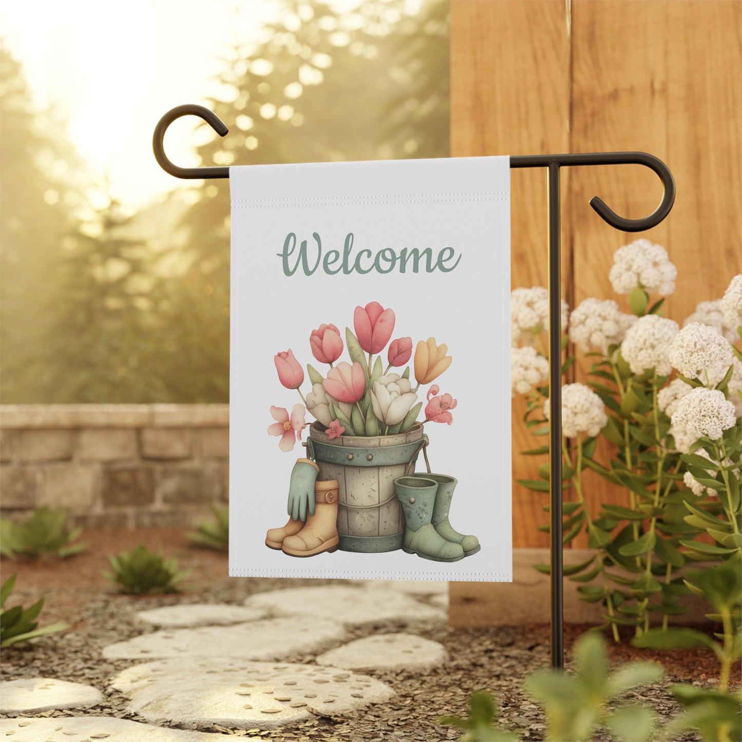 Welcome Garden Flag