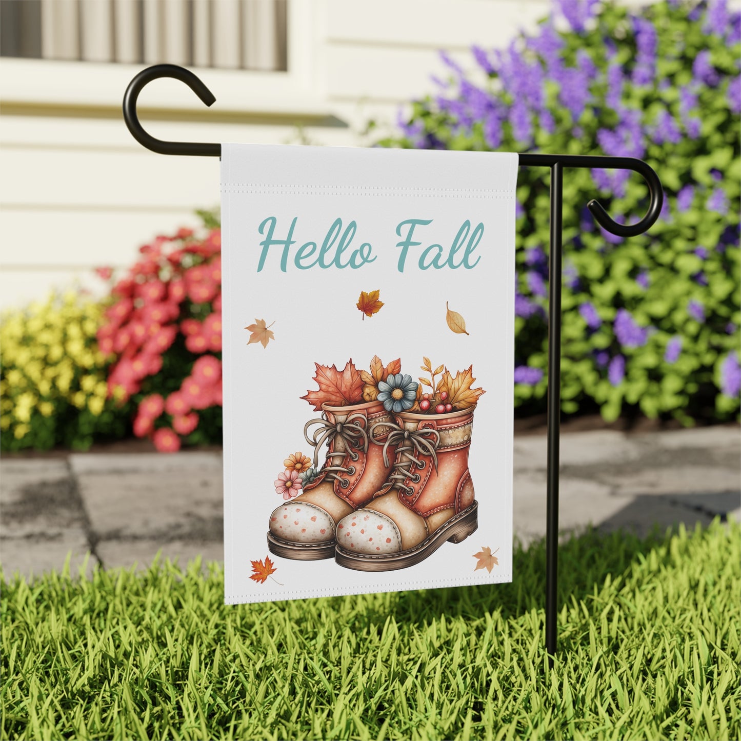 Cute Fall/Autumn Garden Flag
