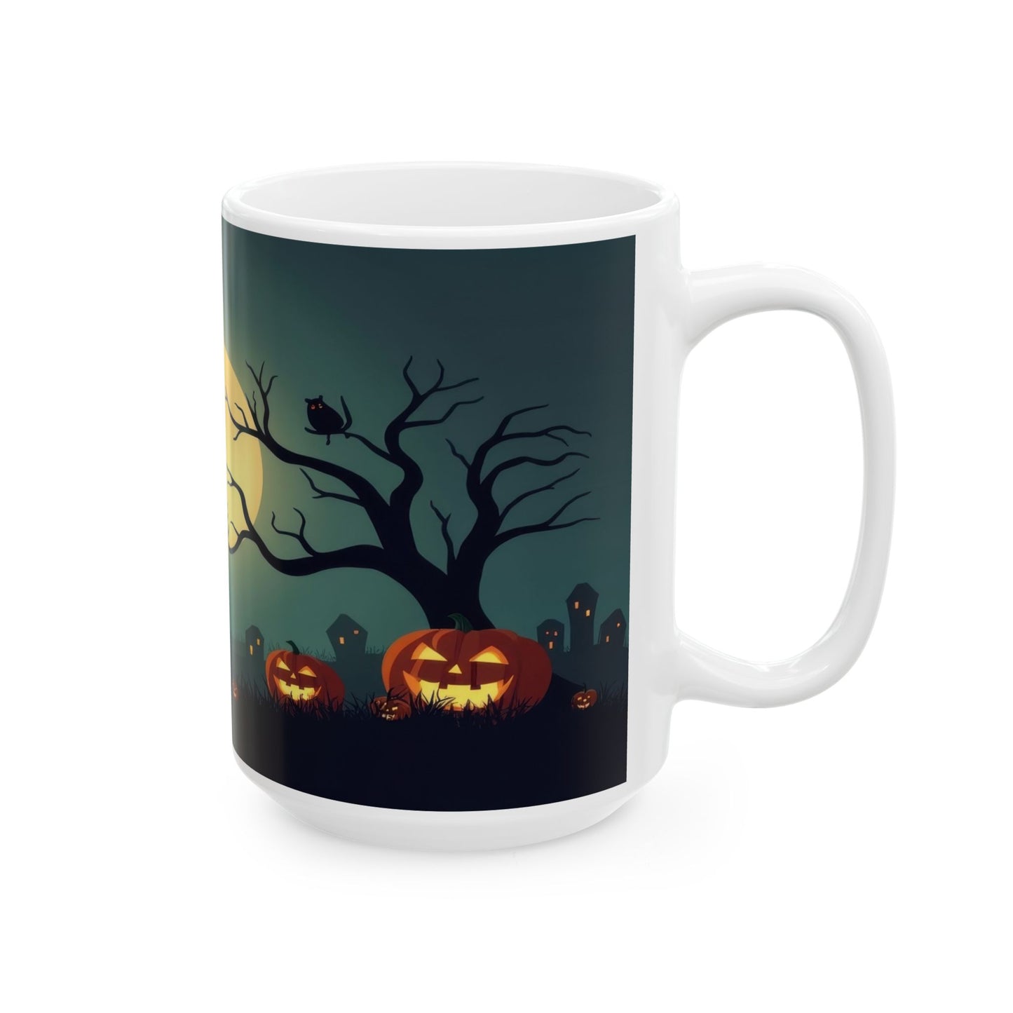 Gothic Twilight Scene Coffee Cup