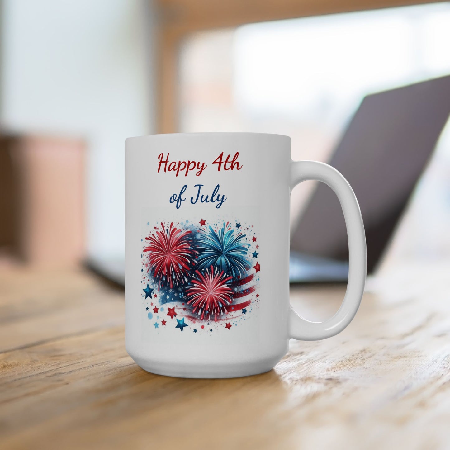 Happy 4th of July Patriotic Coffee Mug