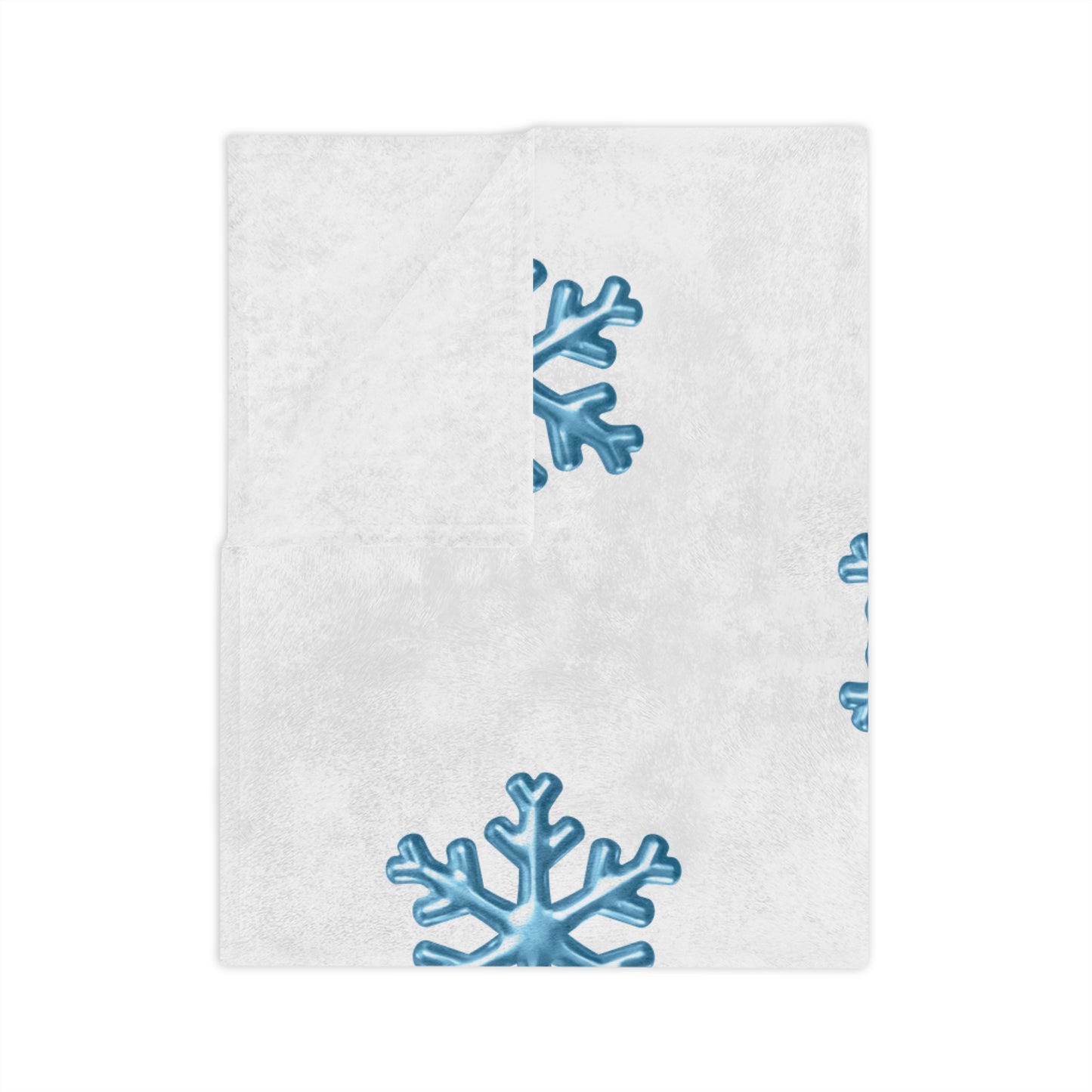 Adorable Christmas Polar Bear Velveteen Plush Blanket