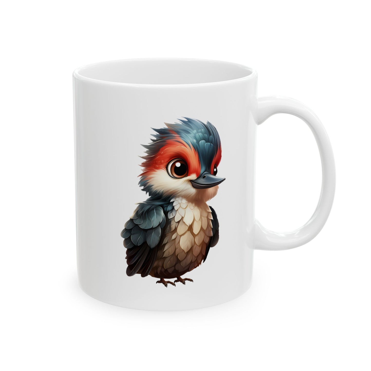 Funny Baby Woodpecker Coffee Mug