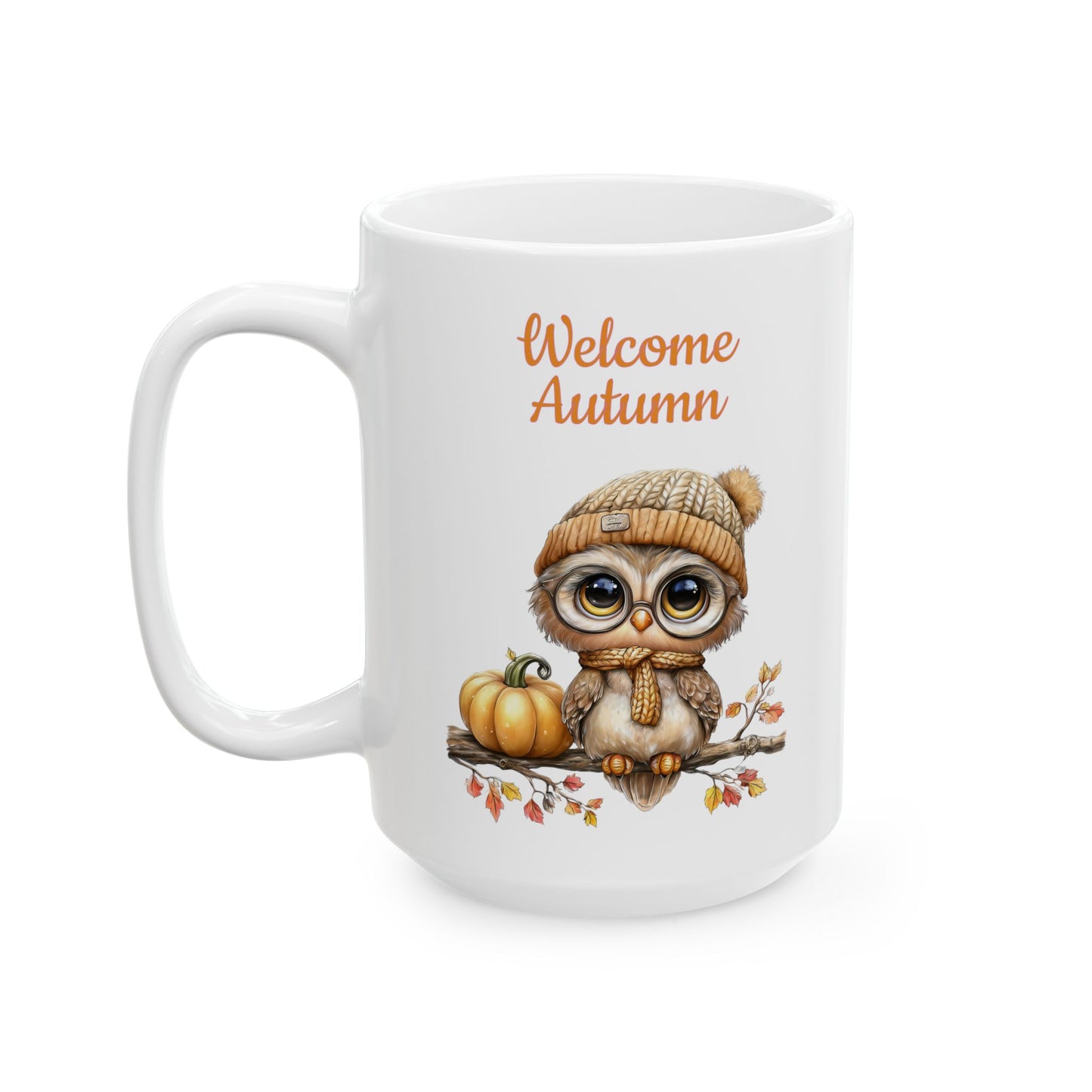 Autumn Owl Coffee Mug