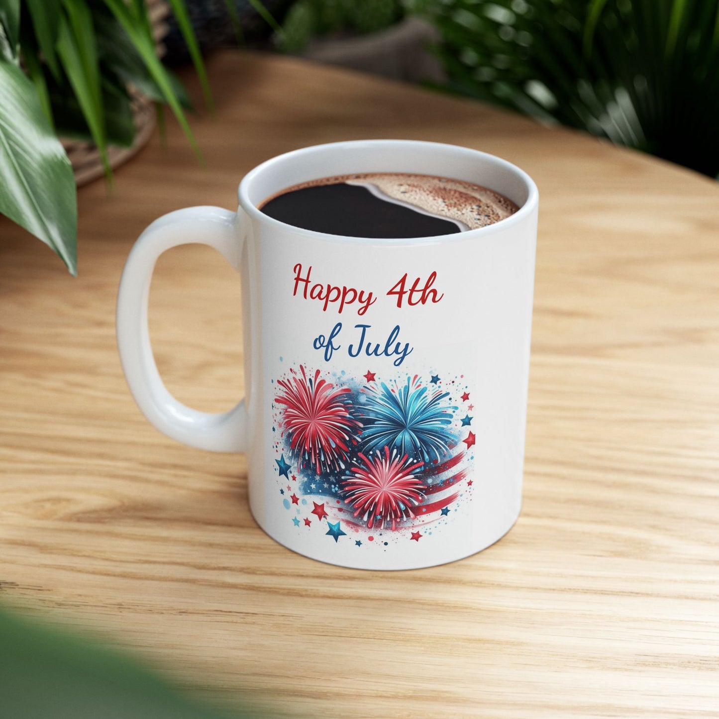 Happy 4th of July Patriotic Coffee Mug