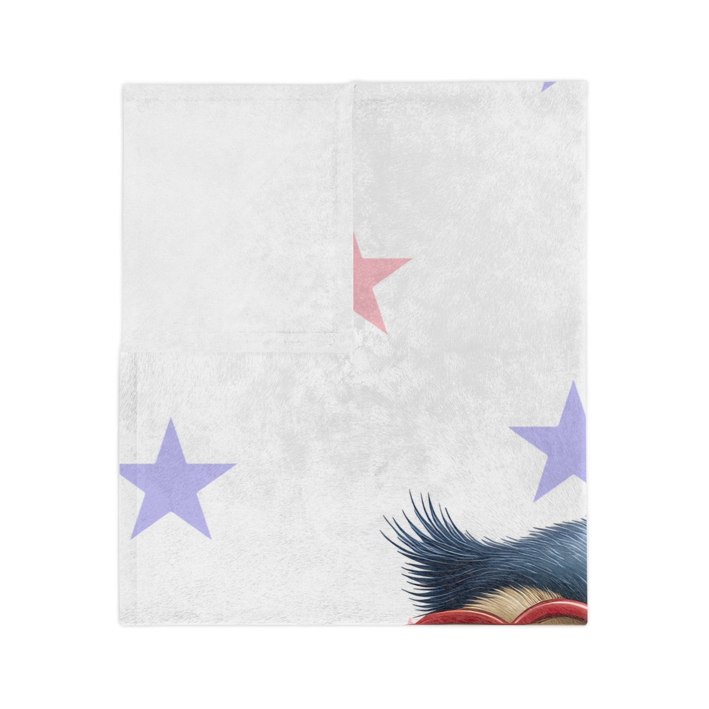 Patriotic Owl Plush Blanket