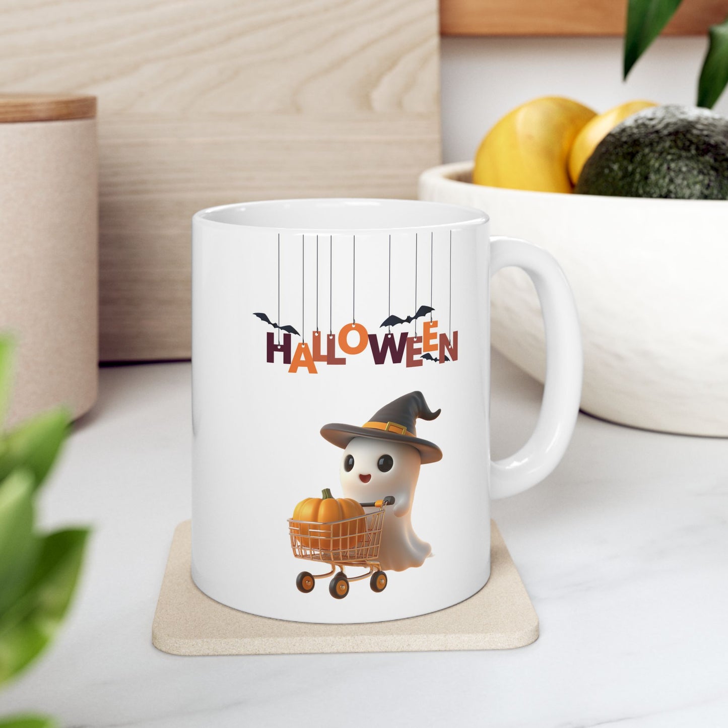 Spooky & Sweet Halloween Coffee Cup