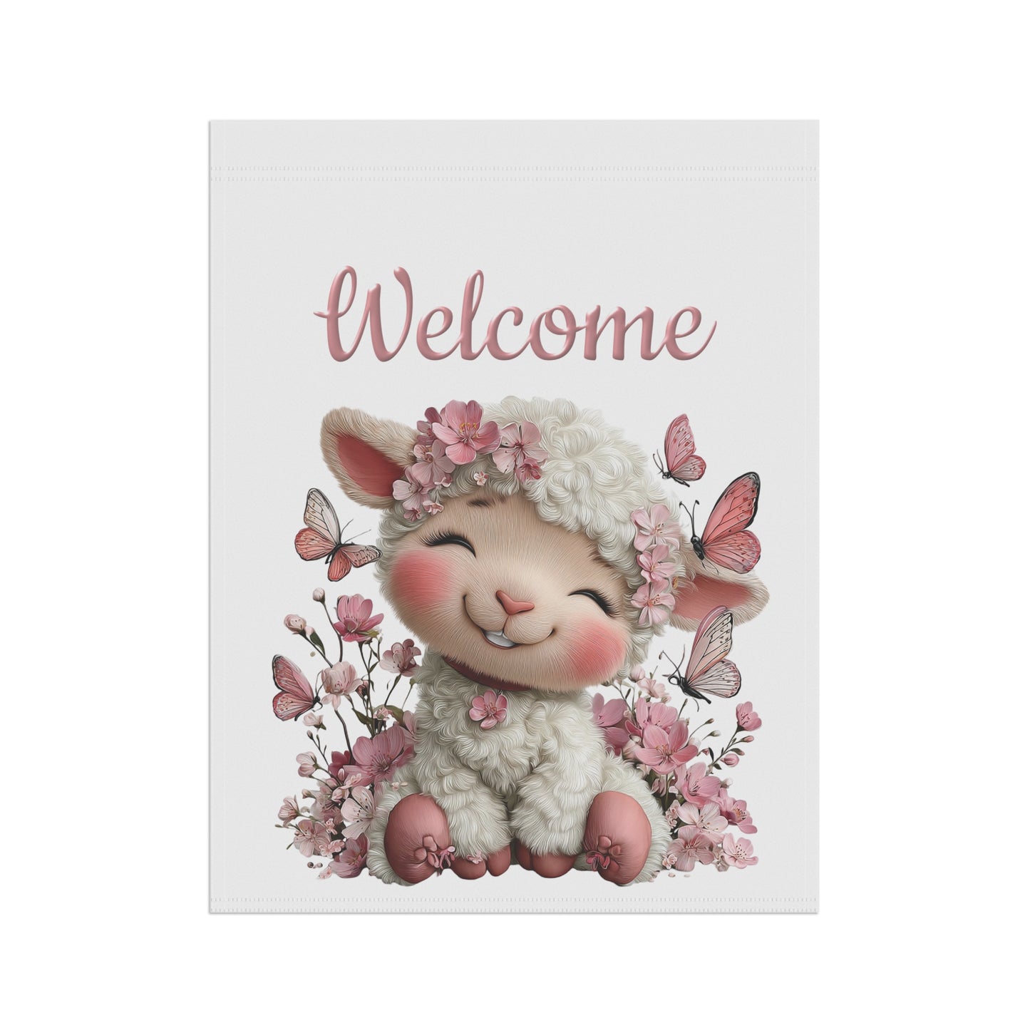 Meadow Friends Lamb Flag