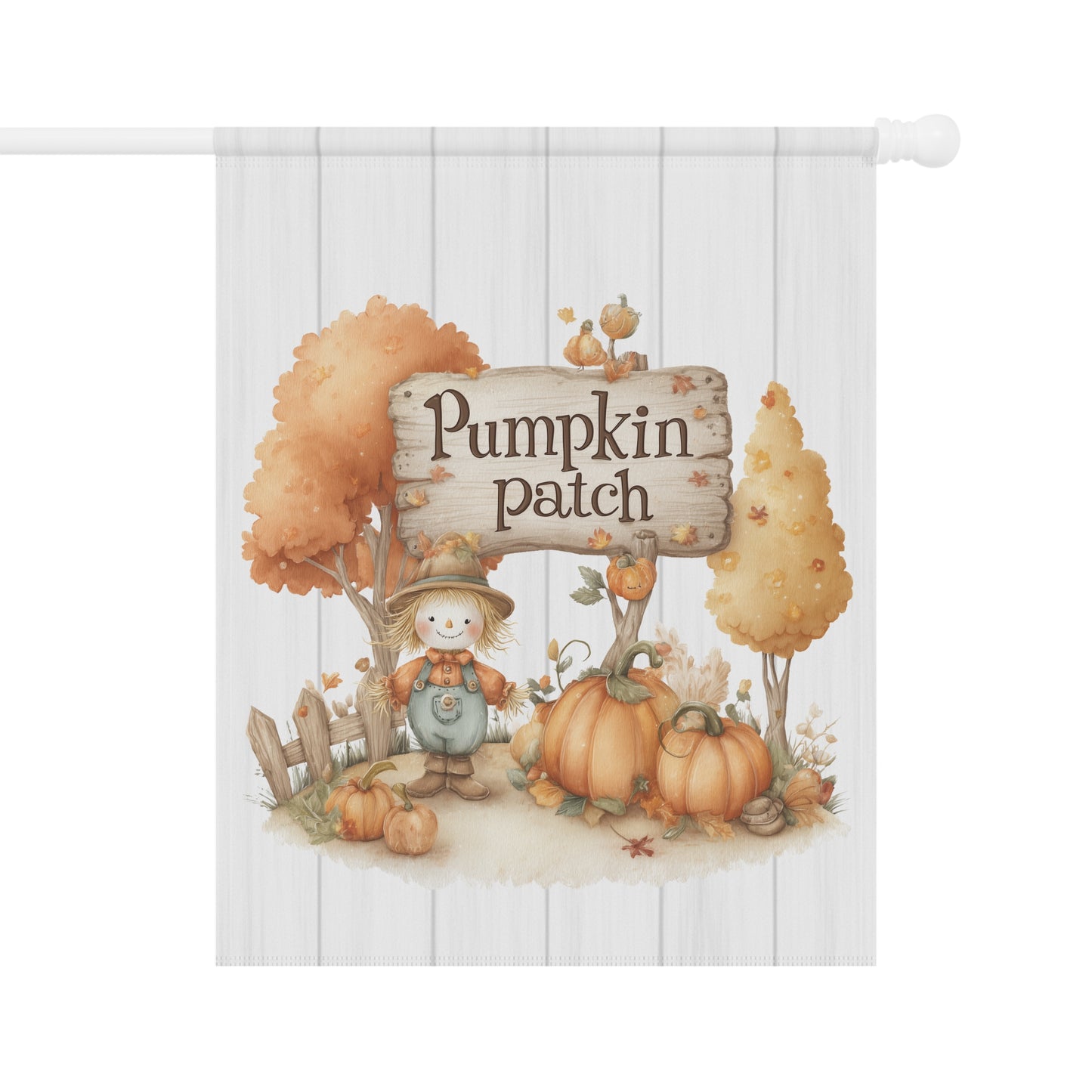 Pumpkin Patch Fall Garden Flag